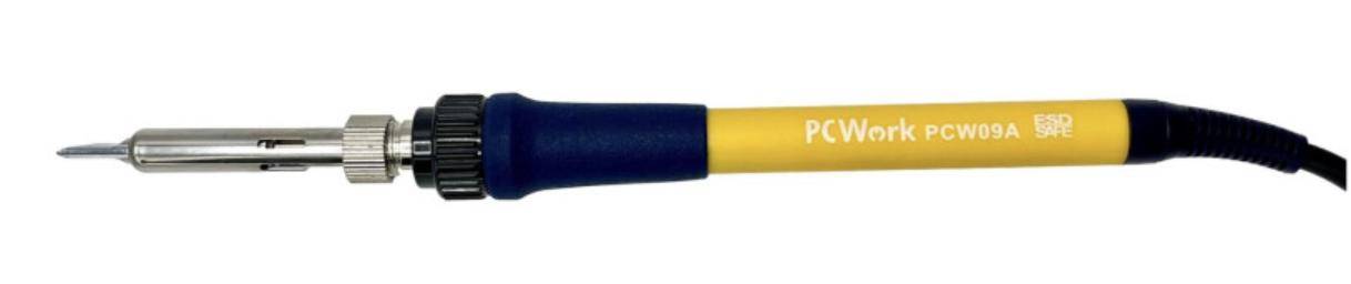 PCWork Ersatzlötkolben für PCW09A digitale Lötstation, 900M-T-I Spitze, 6-Pin