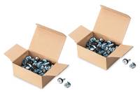 DIGITUS Befestigungssatz für 19" und 10" Komponenten, M6 (100 Sätze)