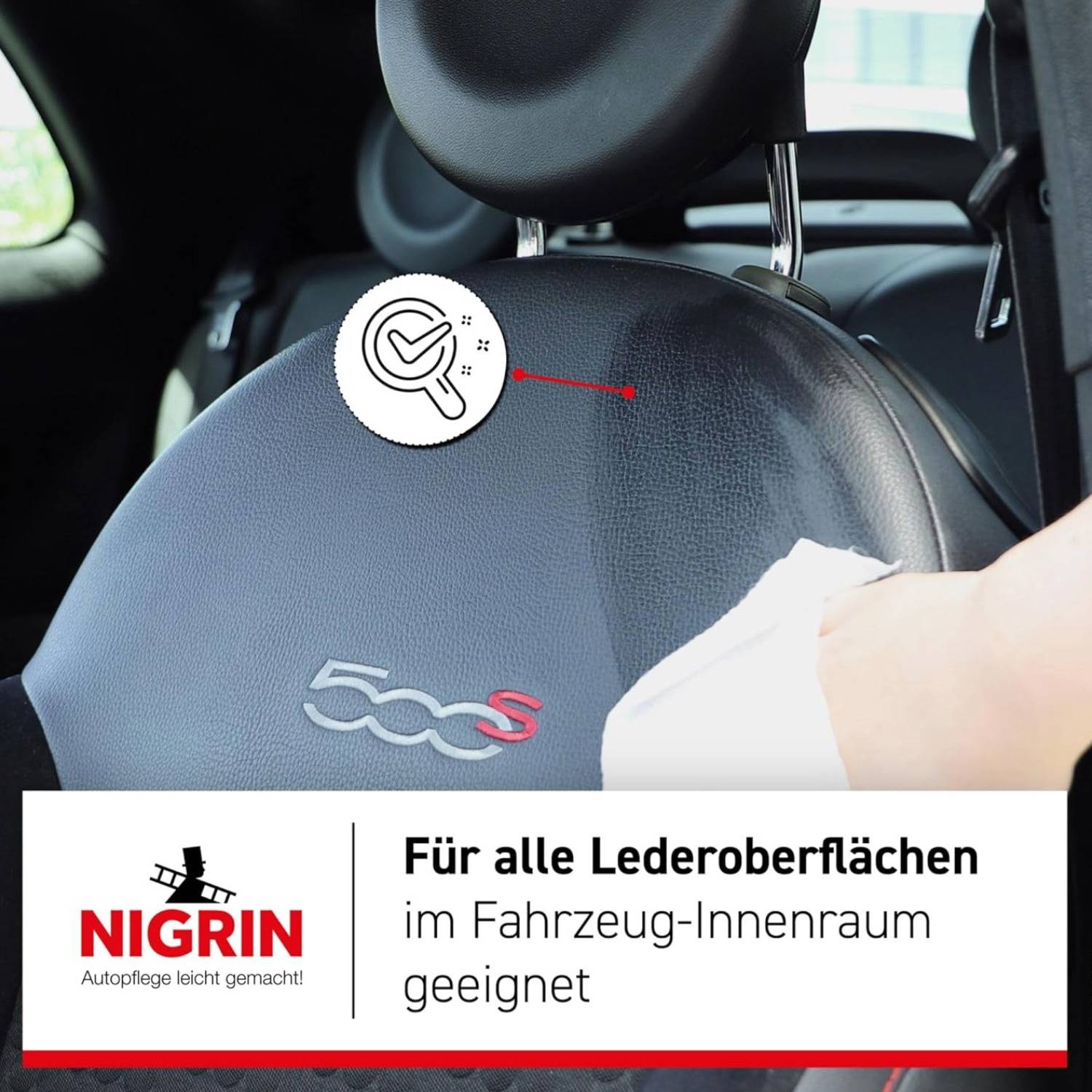 6x Performance Leder-Pflegetücher 30x