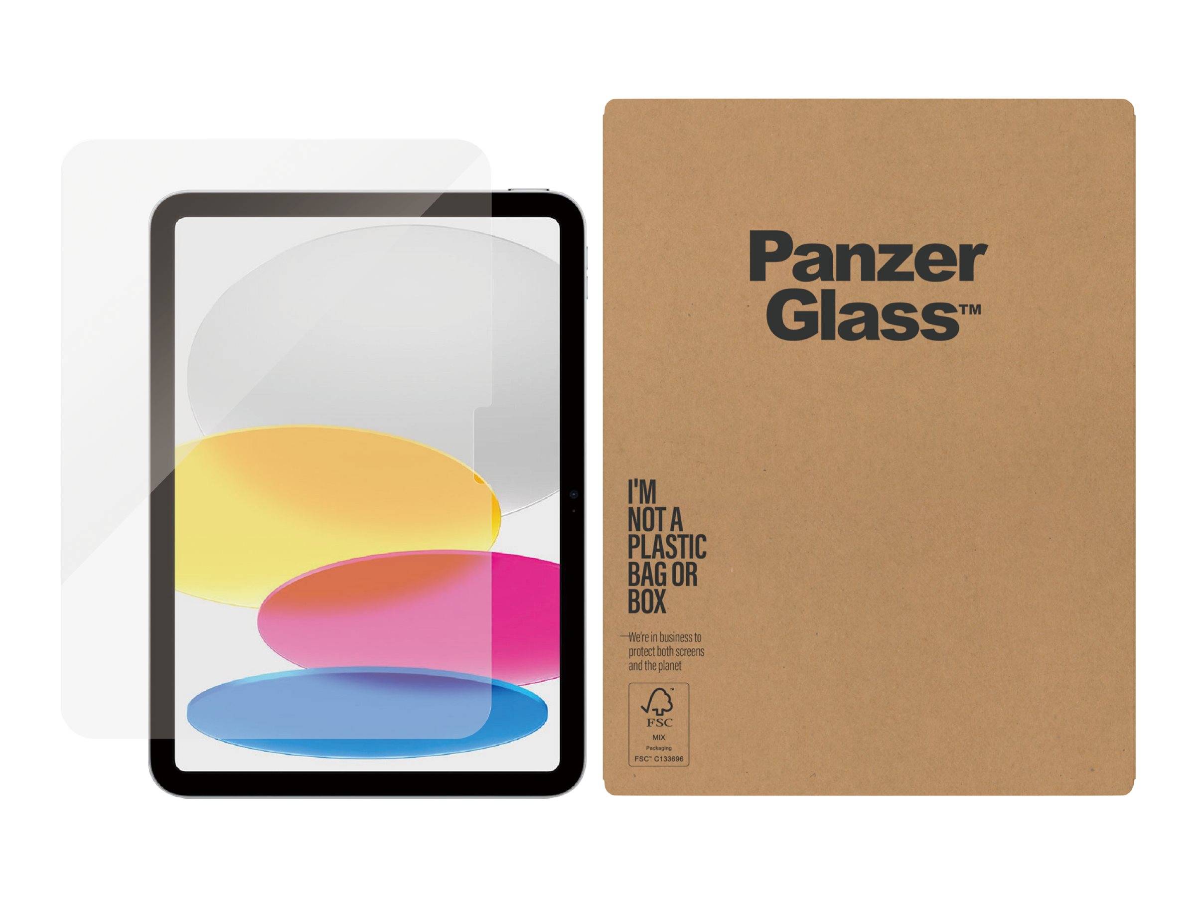 PanzerGlass Bildschirmschutz für Tablet - ultrabreite Passform - Glas - für Apple 10.9-inch iPad Air (4. Generation)
