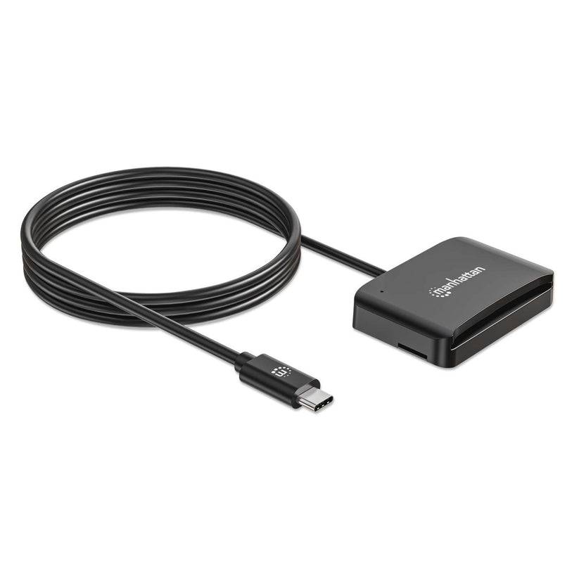 IC Intracom Manhattan - SmartCard-Leser - USB-C - Schwarz