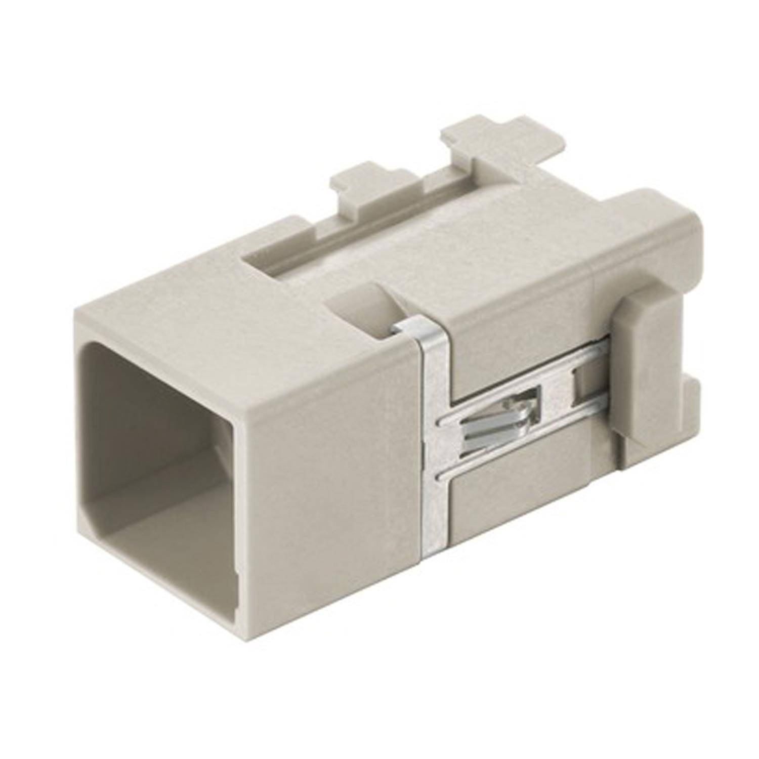 HARTING Han Domino M12 GND-Modul cube, großer Tab Stifteinsatz (M) 1-polig Steckzyklen >=500 - 1 Stück