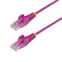 StarTech.com Pink Slim Cat6 Ethernet Cable - Kabel - Netzwerk