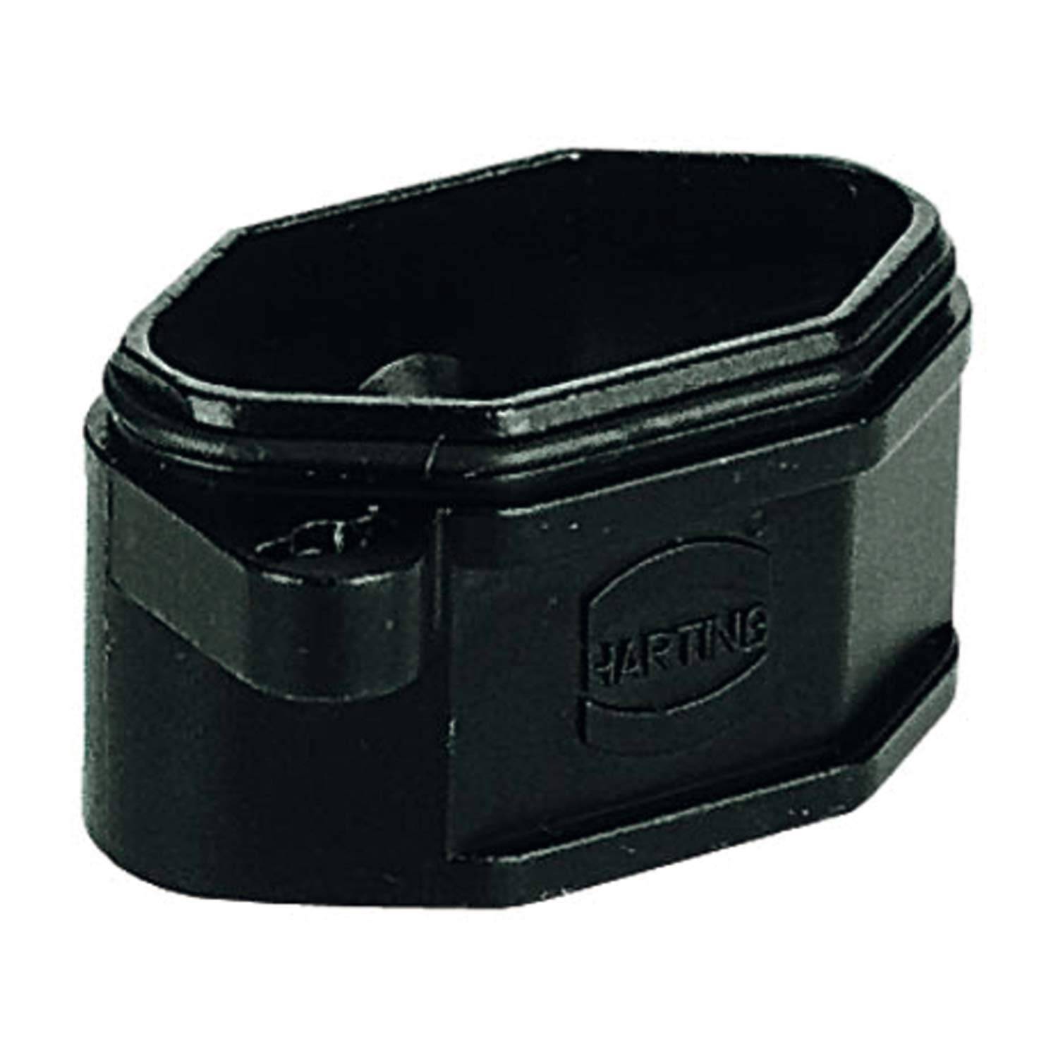 HARTING Han 3HPR Anbaugehäuse gerade Bajonettverriegelung - 1 Stück