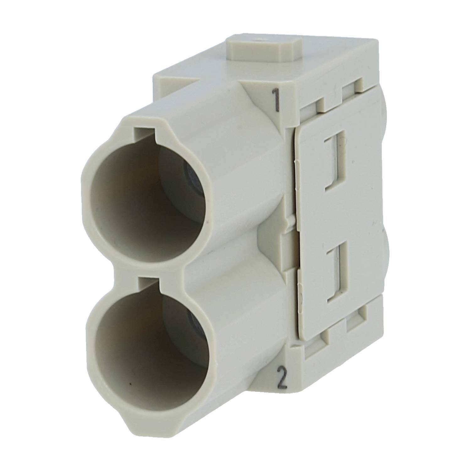 HARTING Han 70 Ampere Modul Stifteinsatz (M) Crimpanschluss, 2-polig 1000V, 70A - 1 Stück
