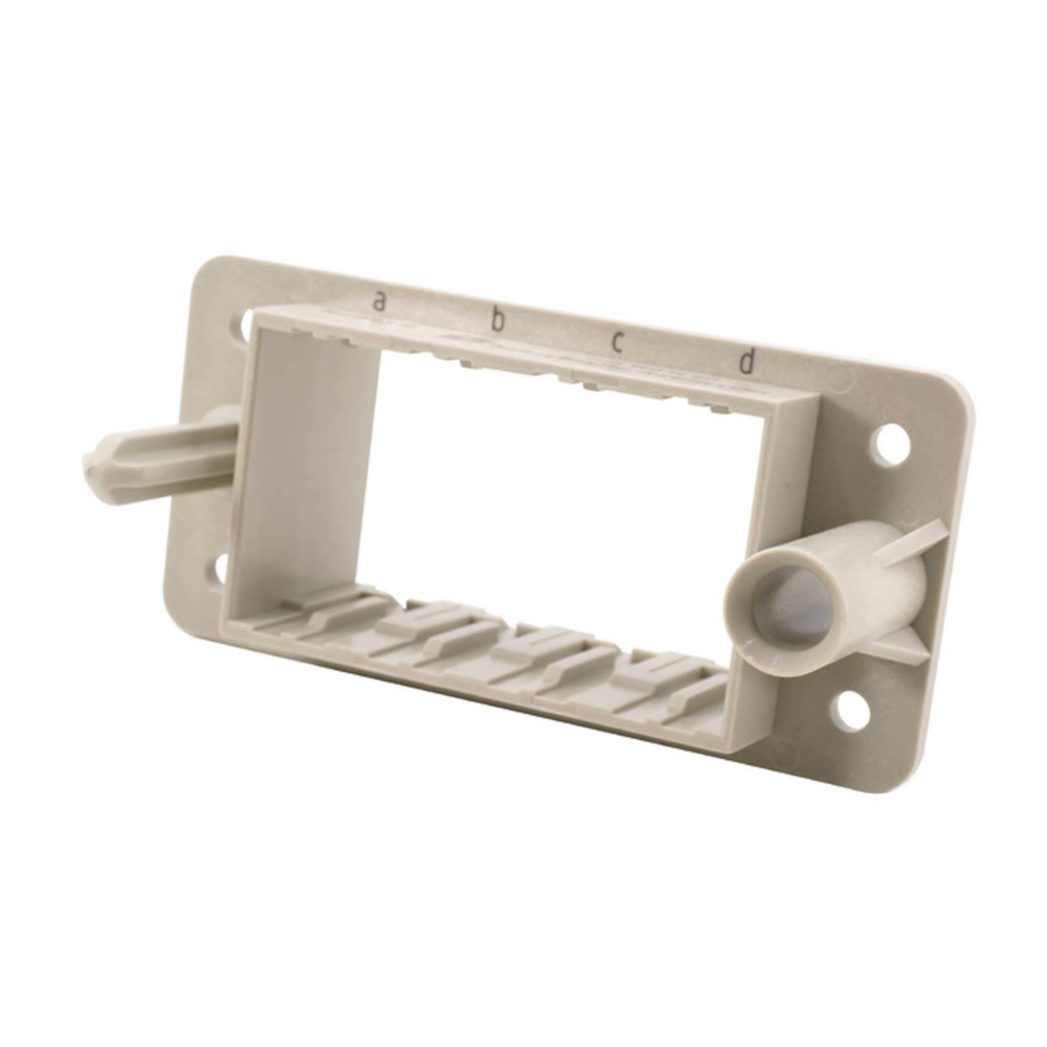 HARTING Han Andockrahmen, fest montiert, 4 Module (F) Temperaturbereich -40°C bis 125°C Steckzyklen >=10000, Schutzart