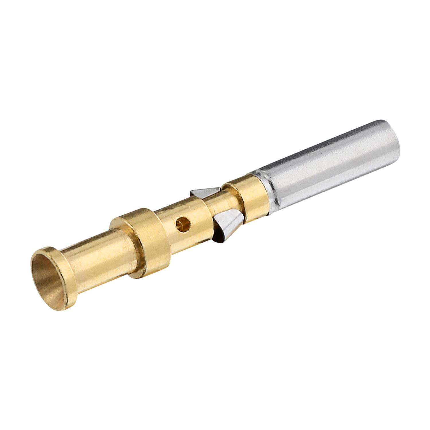 HARTING D-Crimpkontakt Kontaktbuchse (F) 0,14mm² - 0,37mm² AWG26 - AWG22 gold/silber, 1 Stück Werkstoff Eisen - 1 Stück