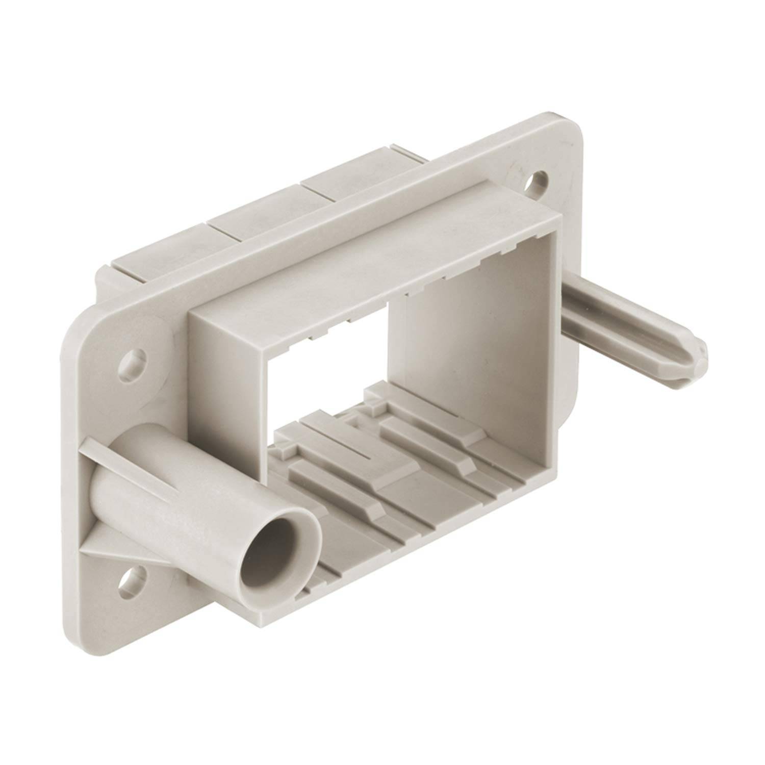 HARTING Han Andockrahmen, fest montiert, 3 Module (F) Temperaturbereich -40°C bis 125°C Steckzyklen >=10000, Schutzart