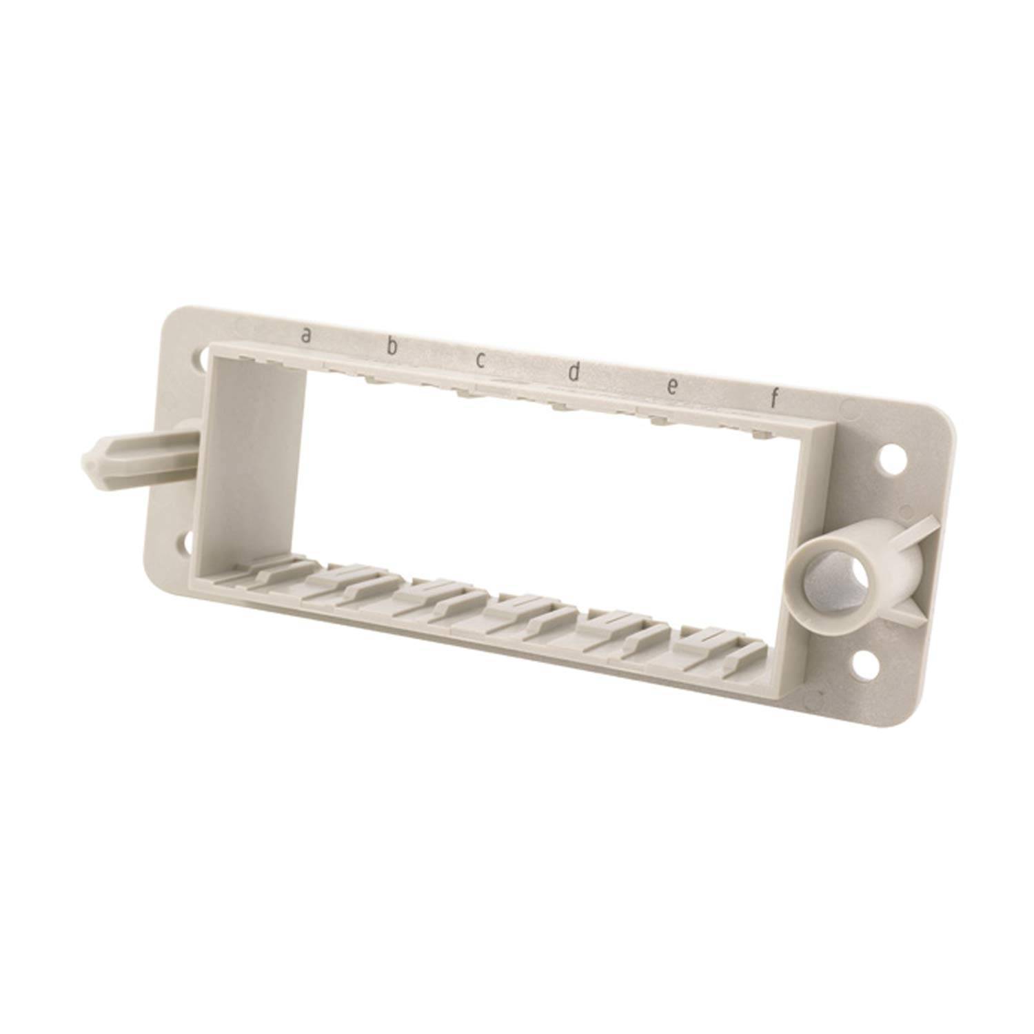 HARTING Han Andockrahmen, fest montiert, 6 Module (F) Temperaturbereich -40°C bis 125°C Steckzyklen >=10000, Schutzart