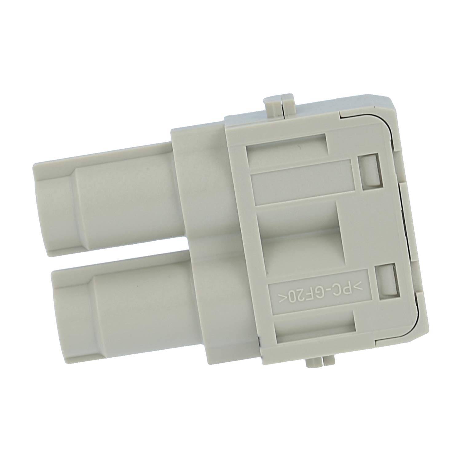 HARTING Han 70 Ampere Modul Buchseneinsatz (F) Axialschraubanschluss, 2-polig 1000V, 70A - 1 Stück