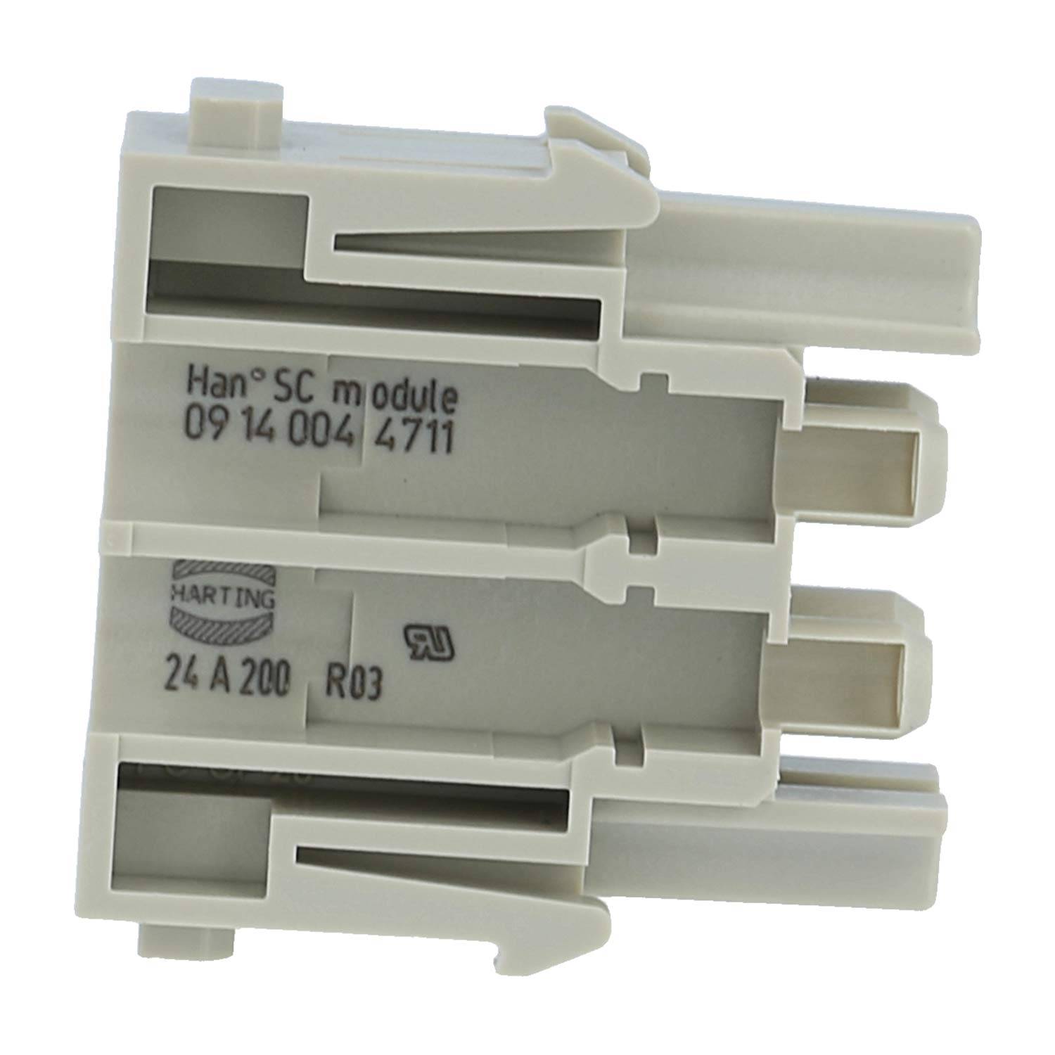HARTING Han SC Modul mit Keramikferrule Buchseneinsatz (F) 4-polig Steckzyklen >=500 - 1 Stück
