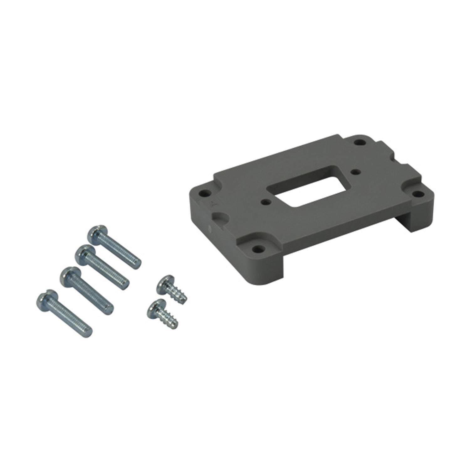 HARTING Han 6B D-Sub Adapterplatte für D-Sub 9-polig passend für 6B Gehäuse Werkstoff Kunststoff - 1 Stück
