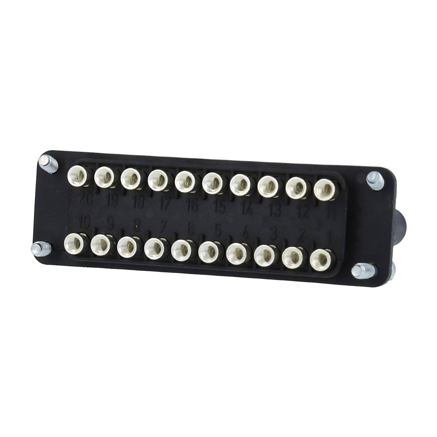 HARTING Han STAF20 Stifteinsatz (F) Lötanschluss, 20-polig AC 25V / DC 60V, 10A - 1 Stück