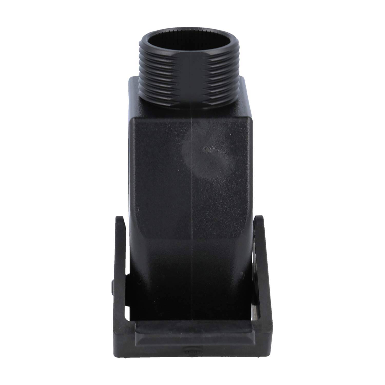 HARTING Han Q Kupplungsgehäuse, 1xPG16 gerader Kabelabgang, mit 1 Bügel Halbverschraubung Klemmbereich 11,5mm-15,5mm -