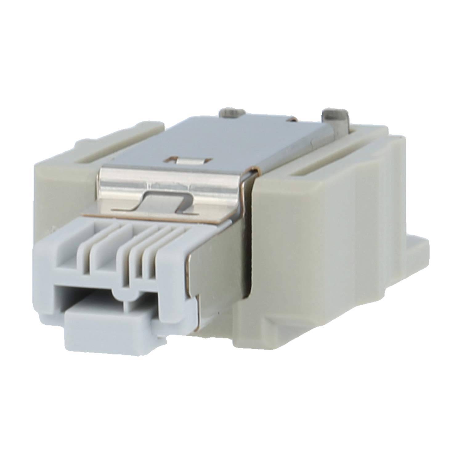 HARTING Han RJ45 Industrial Set Stifteinsatz (M) Schneidklemmanschluss (IDC-Kontakte), 4-polig 50V, 1A - 1 Stück