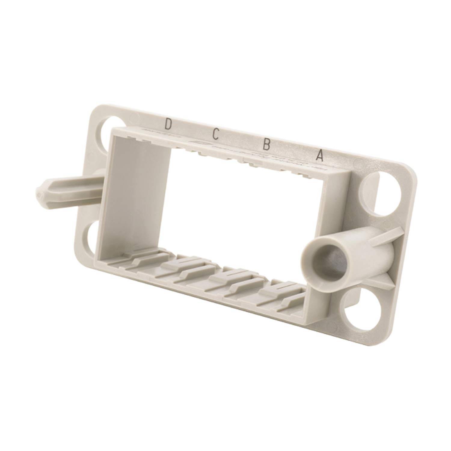 HARTING Han Andockrahmen, Schwimmend gelagert, 4 Module (M) Schwimmspiel +/-2,0mm Temperaturbereich -40°C bis 125°C - 1