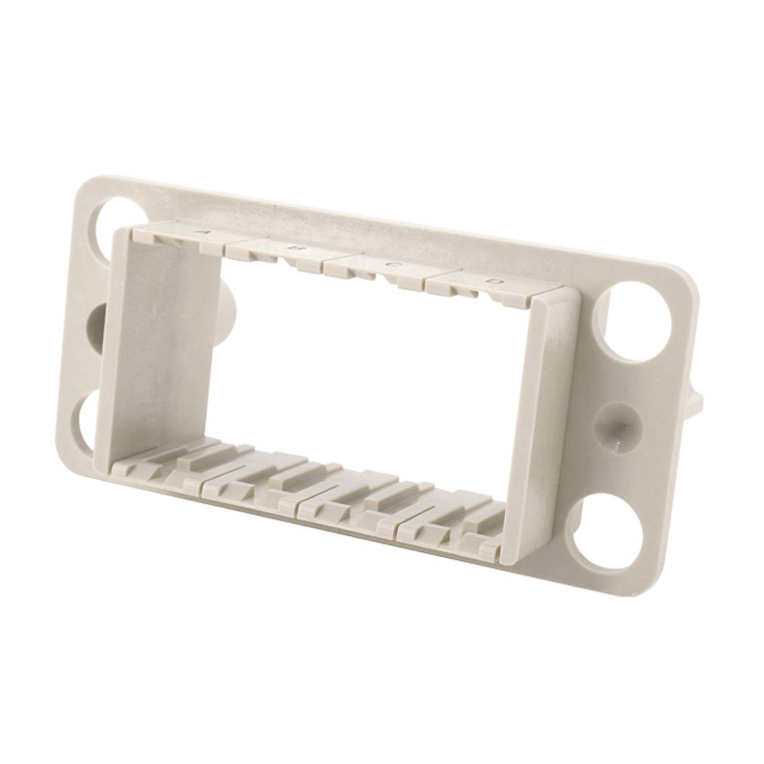 HARTING Han Andockrahmen, Schwimmend gelagert, 4 Module (M) Schwimmspiel +/-2,0mm Temperaturbereich -40°C bis 125°C - 1