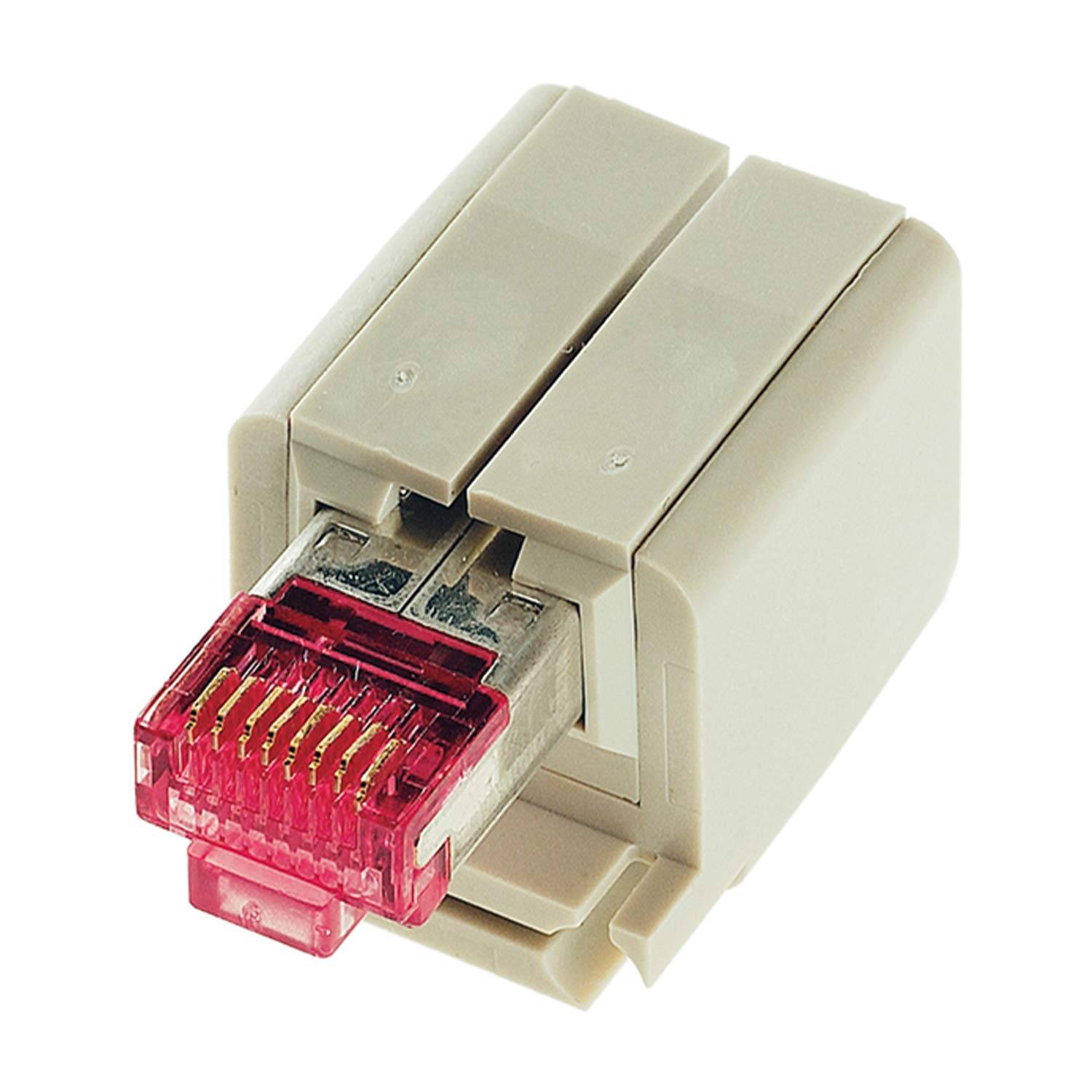 HARTING Han Brid-RJ45 C Hirose Stifteinsatz (M) Schneidklemmanschluss (IDC-Kontakte), 2 24V, 10A - 1 Stück
