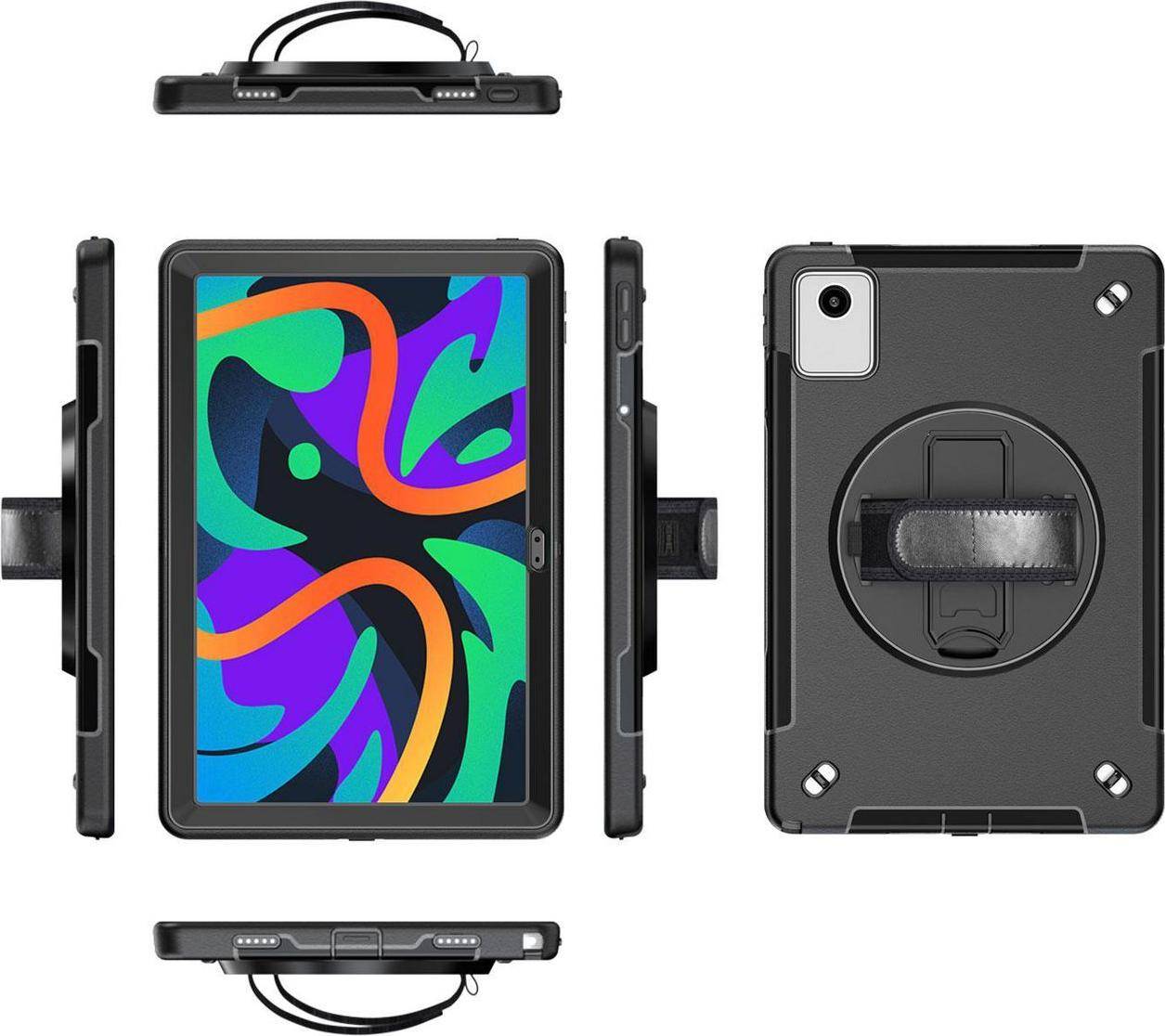 eSTUFF Lenovo Tab M11/K11 OHIO Defender Case mit Handschlaufe (ES68103005-BULK)