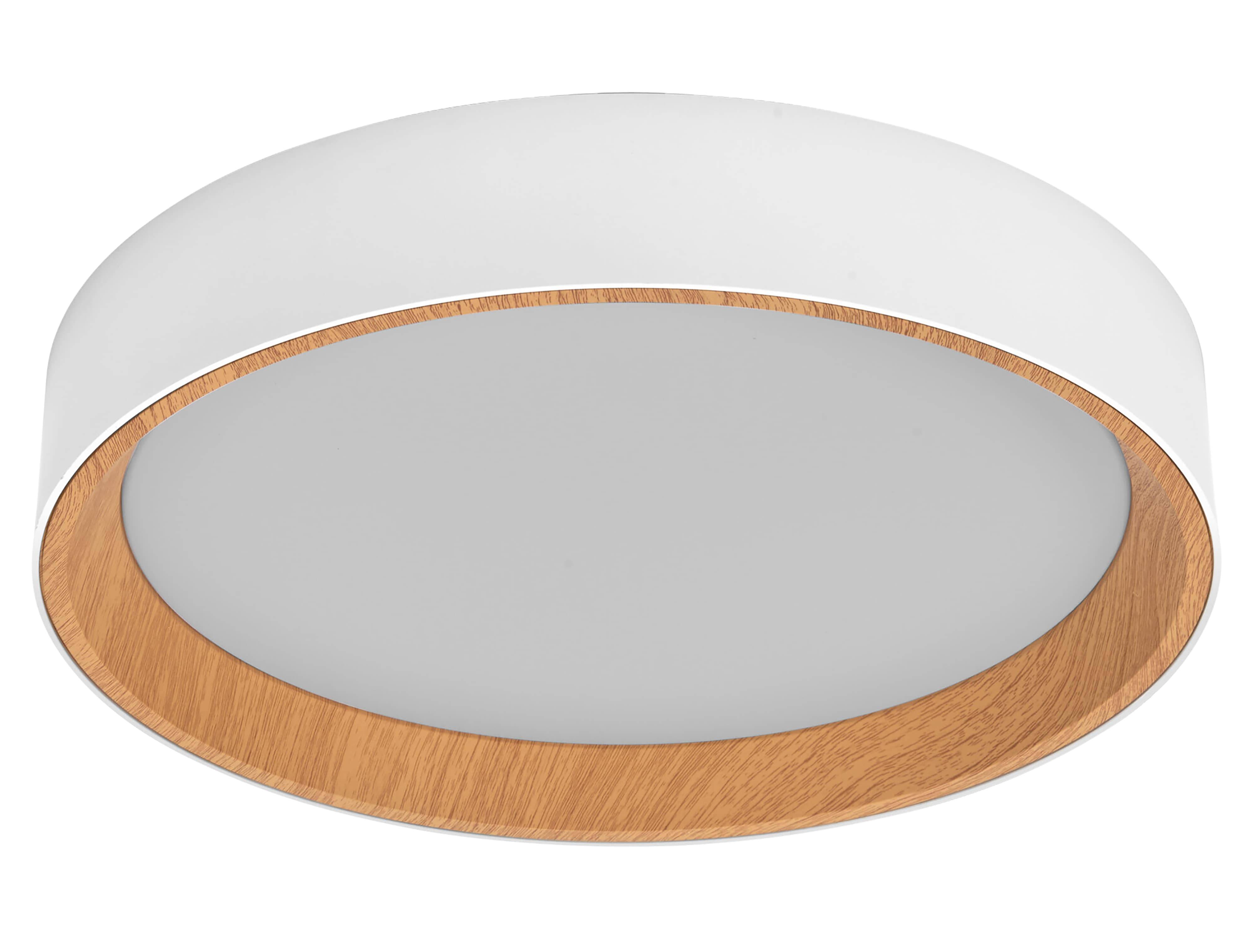 OSRAM LED-Deckenleuchte, 24W, 3000K, 1450lm, warmweiß, IP20, dimmbar, weiß, Ø39cm