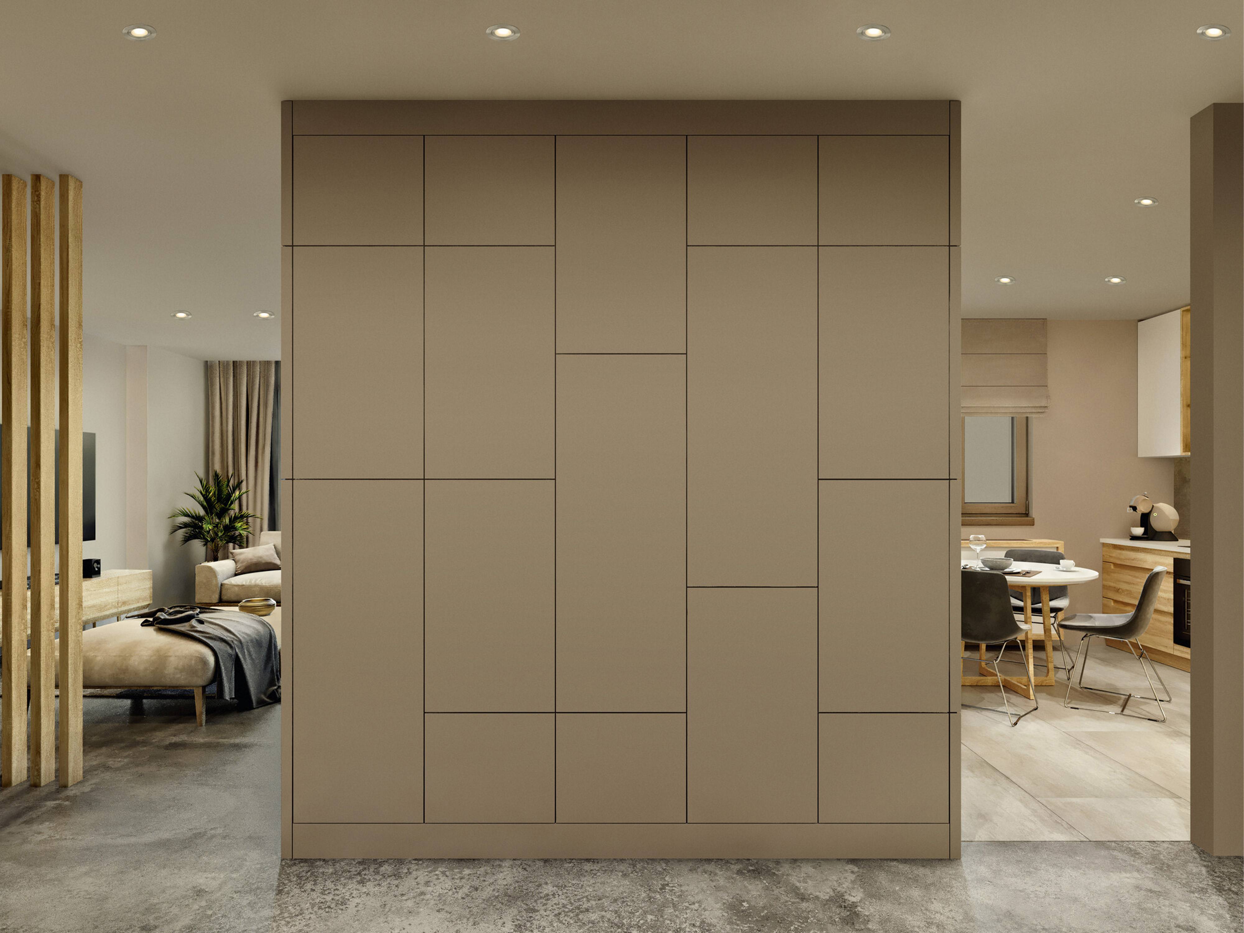 OSRAM LED-Einbauleuchte, 4,9W, 2700K, 200lm, warmweiß IP20, dimmbar, Satin-Nickel, 3er Set