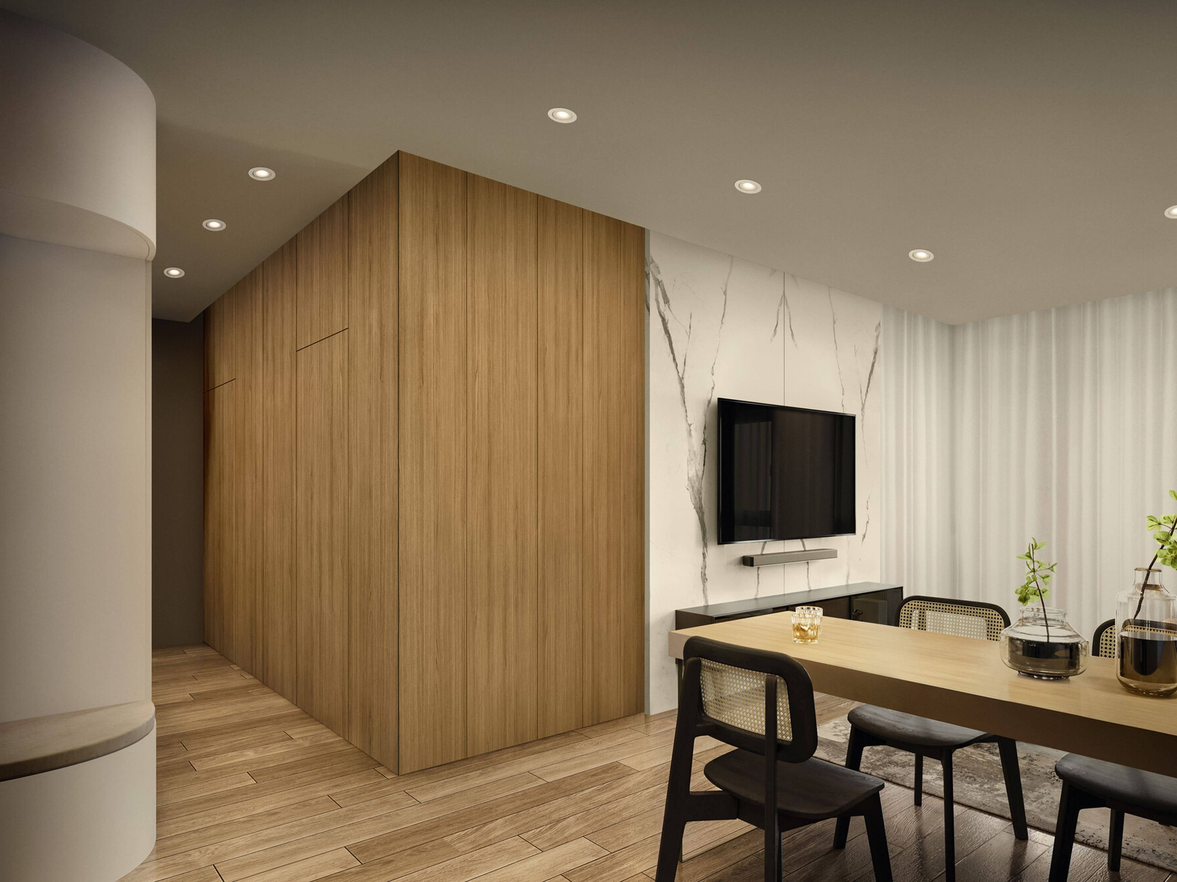 OSRAM LED-Einbauleuchte, 4,9W, 2700K, 220lm, warmweiß, IP20, dimmbar, weiß, 3er Set