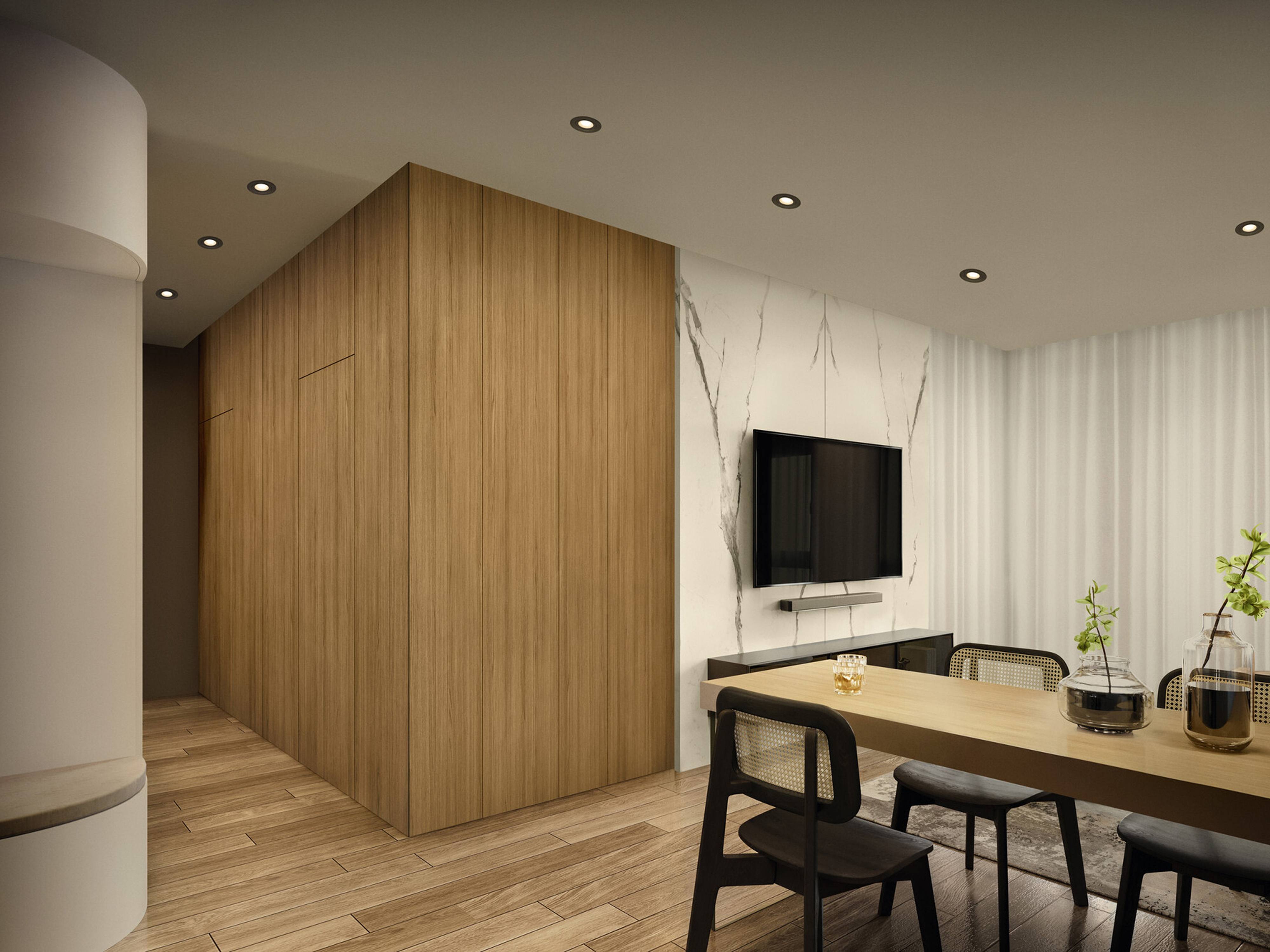 OSRAM LED-Einbauleuchte, 4,9W, 2700K, 190lm, warmweiß, IP20, dimmbar, schwarz, 3er Set