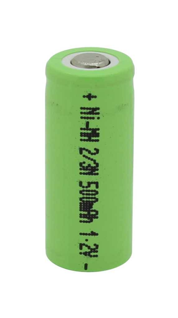 LR1, Lady N Akku 1,2 Volt 500mAh mit Flattop, NiMH 28,3x11,6mm