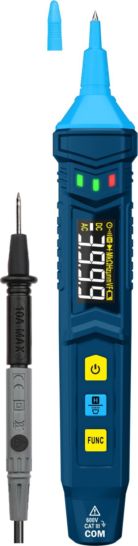 Pancontrol Multistift-2, intelligentes True-RMS-Stift-Multimeter, NCV, Durchgangsprüfer, CAT III