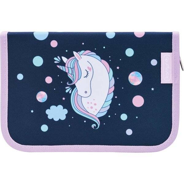 Schüleretui 31-teilig Polyester BxHxT 205x38x140mm Unicorn Dreams