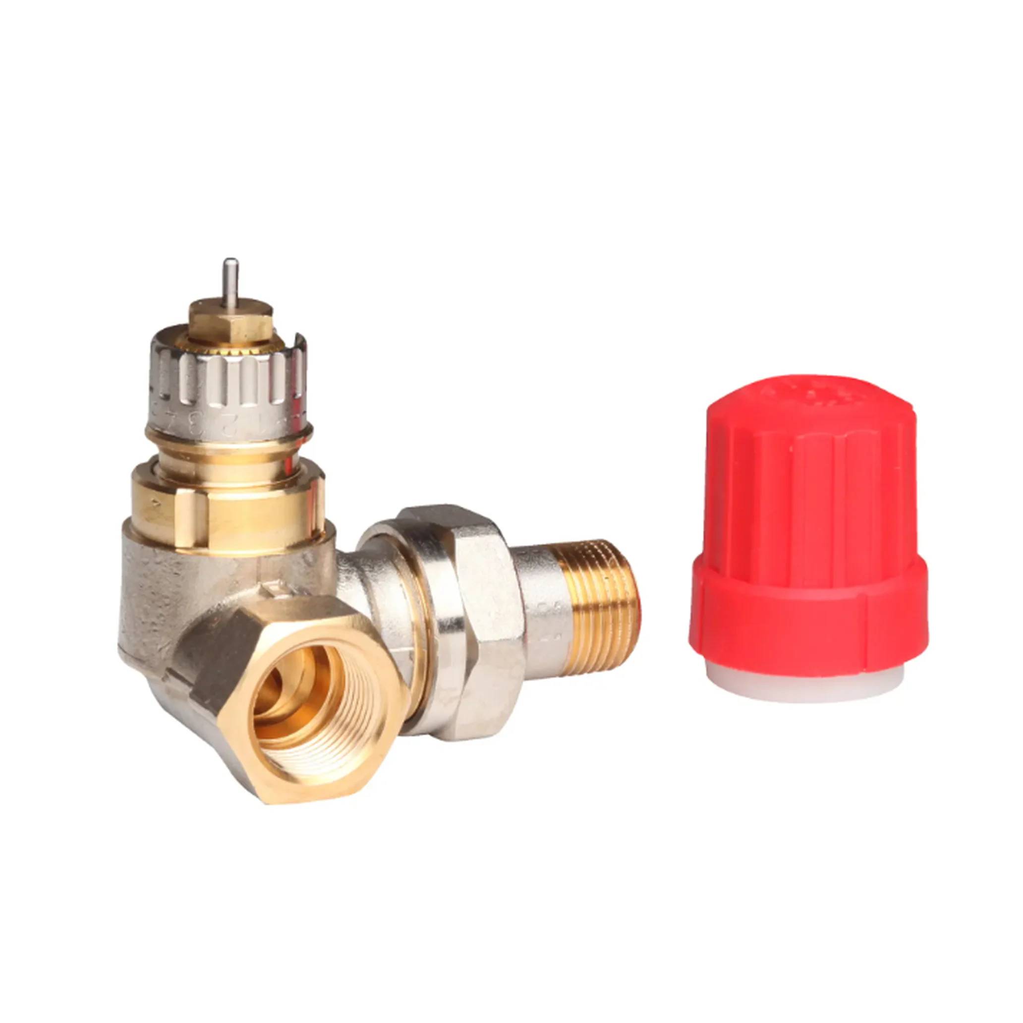 Danfoss Ventilgehäuse RA-N 10 R 3/8, WE links, matt vernickelt, 1 Stk.