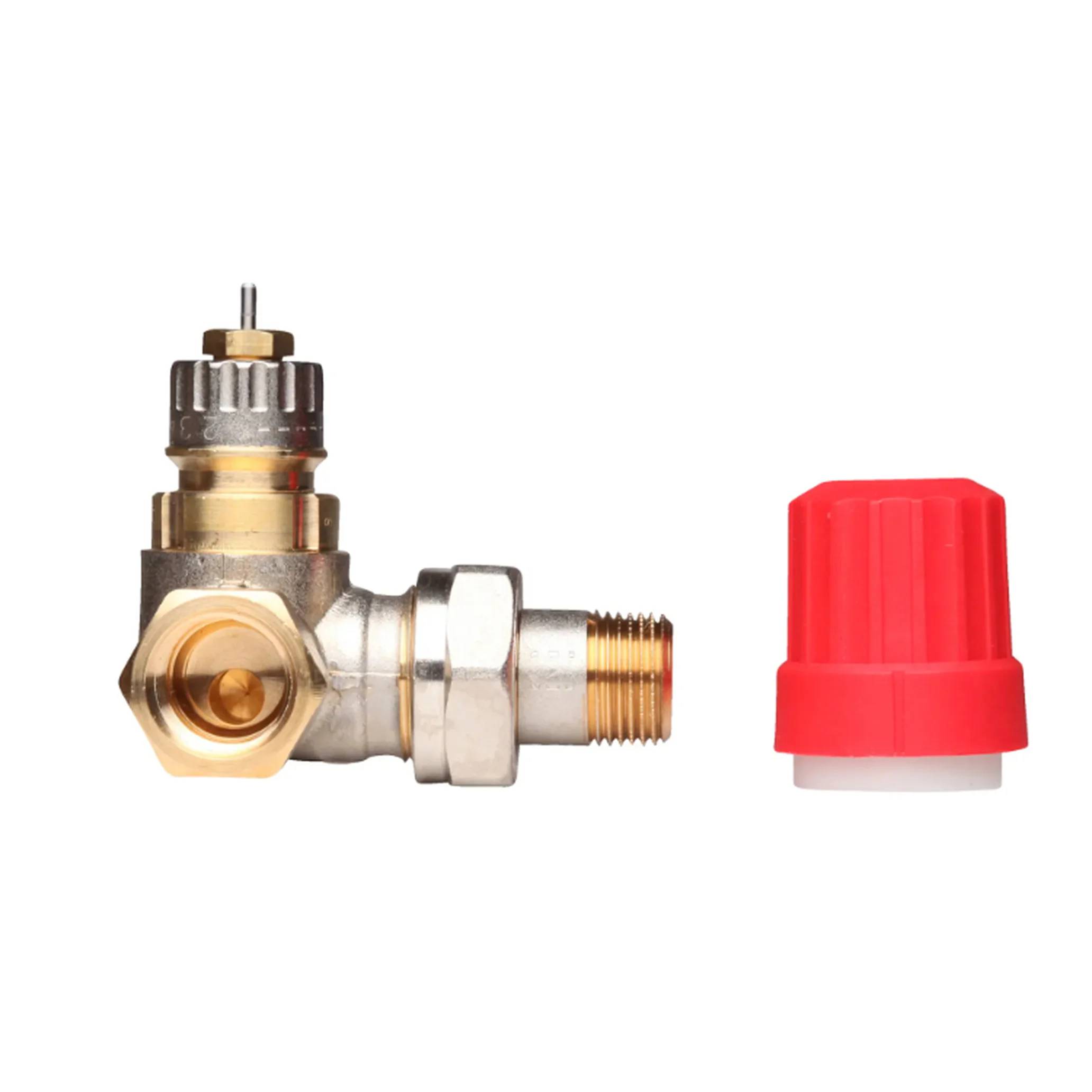 Danfoss Ventilgehäuse RA-N 10 R 3/8, WE links, matt vernickelt, 1 Stk.