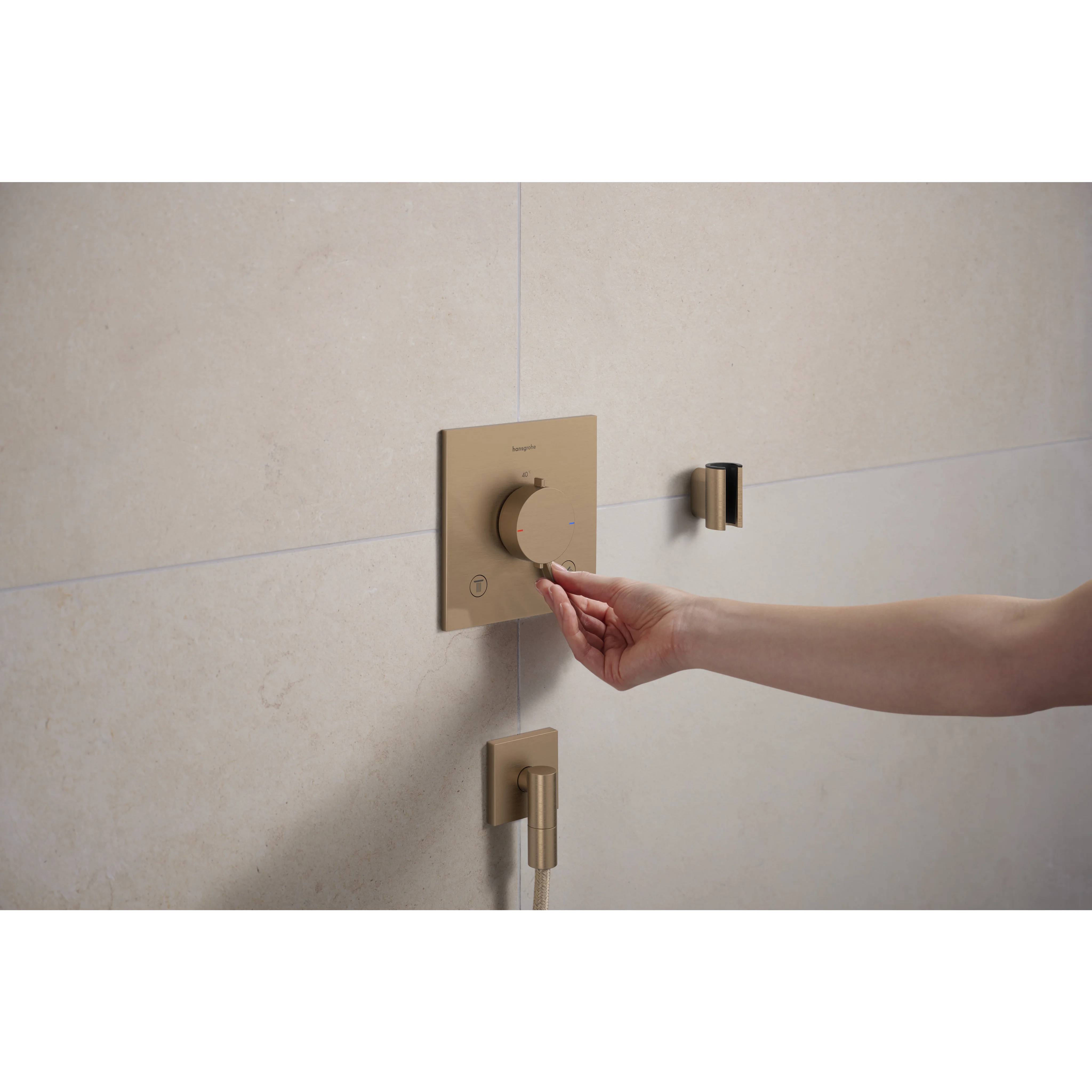hansgrohe Thermostat UP Ecostat Comfort E Fertigset 2 Verbraucher BBR, 1 Stk.