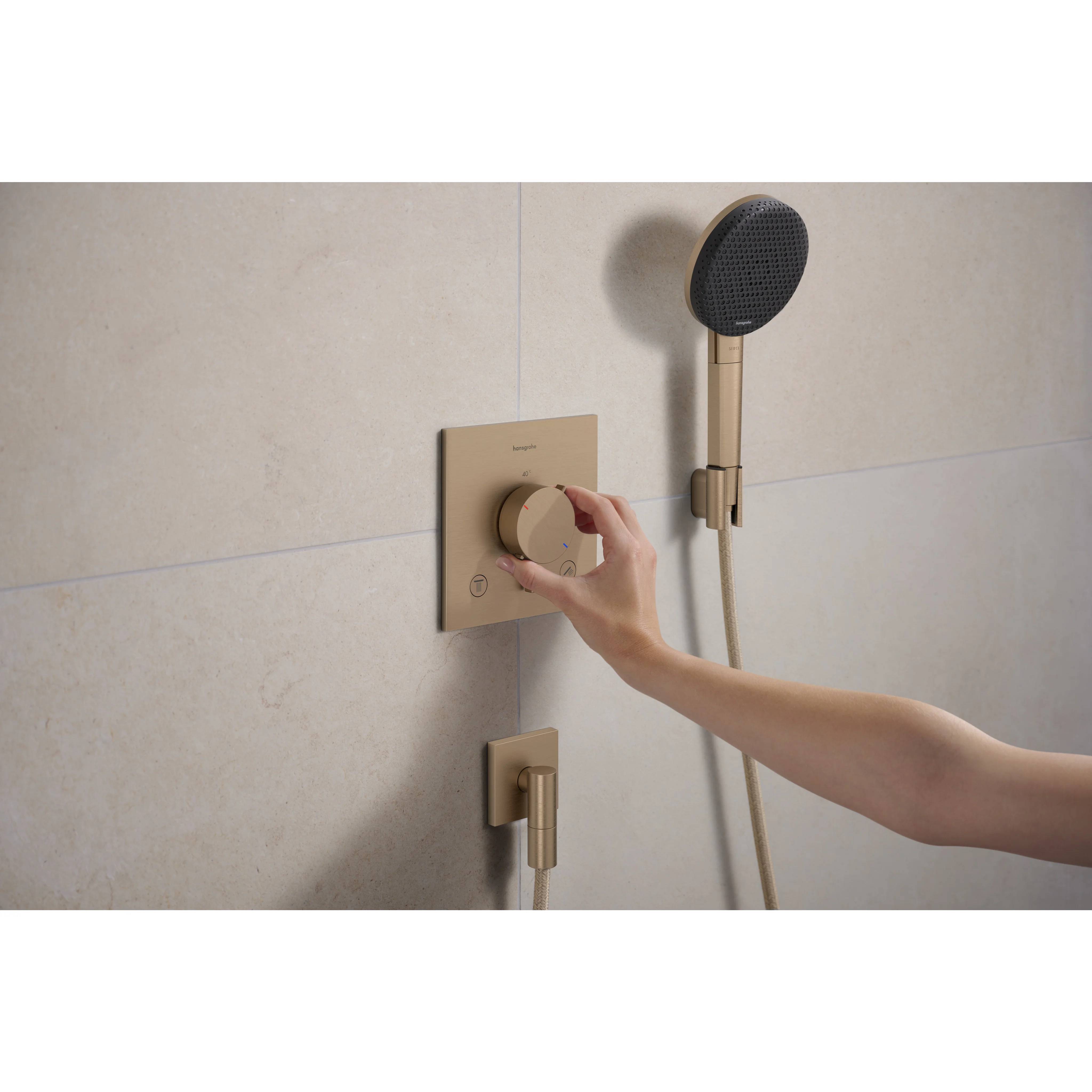 hansgrohe Thermostat UP Ecostat Comfort E Fertigset 2 Verbraucher BBR, 1 Stk.