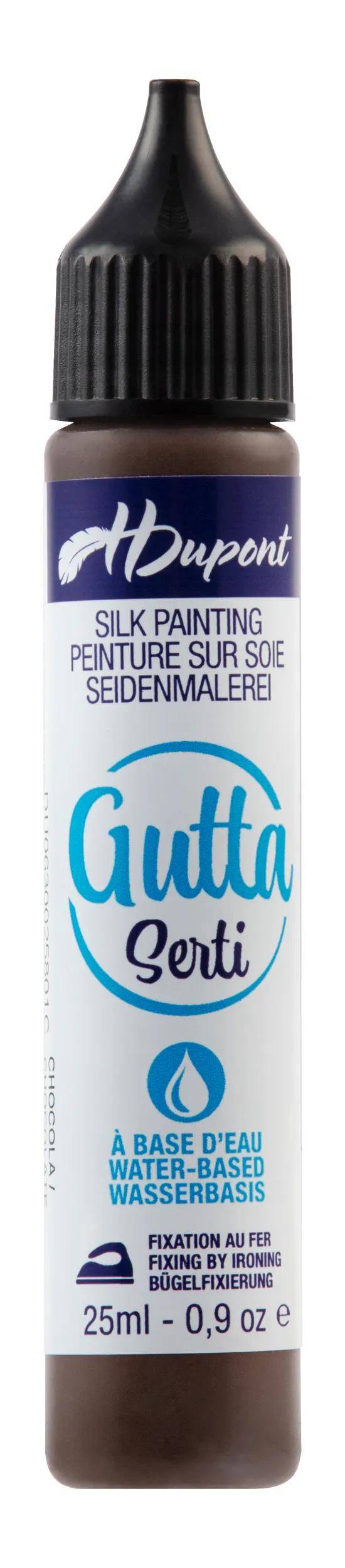 H Dupont 6x Gutta/Serti 25ml, Schokoladenbraun Schokoladenbraun DU0630025801C