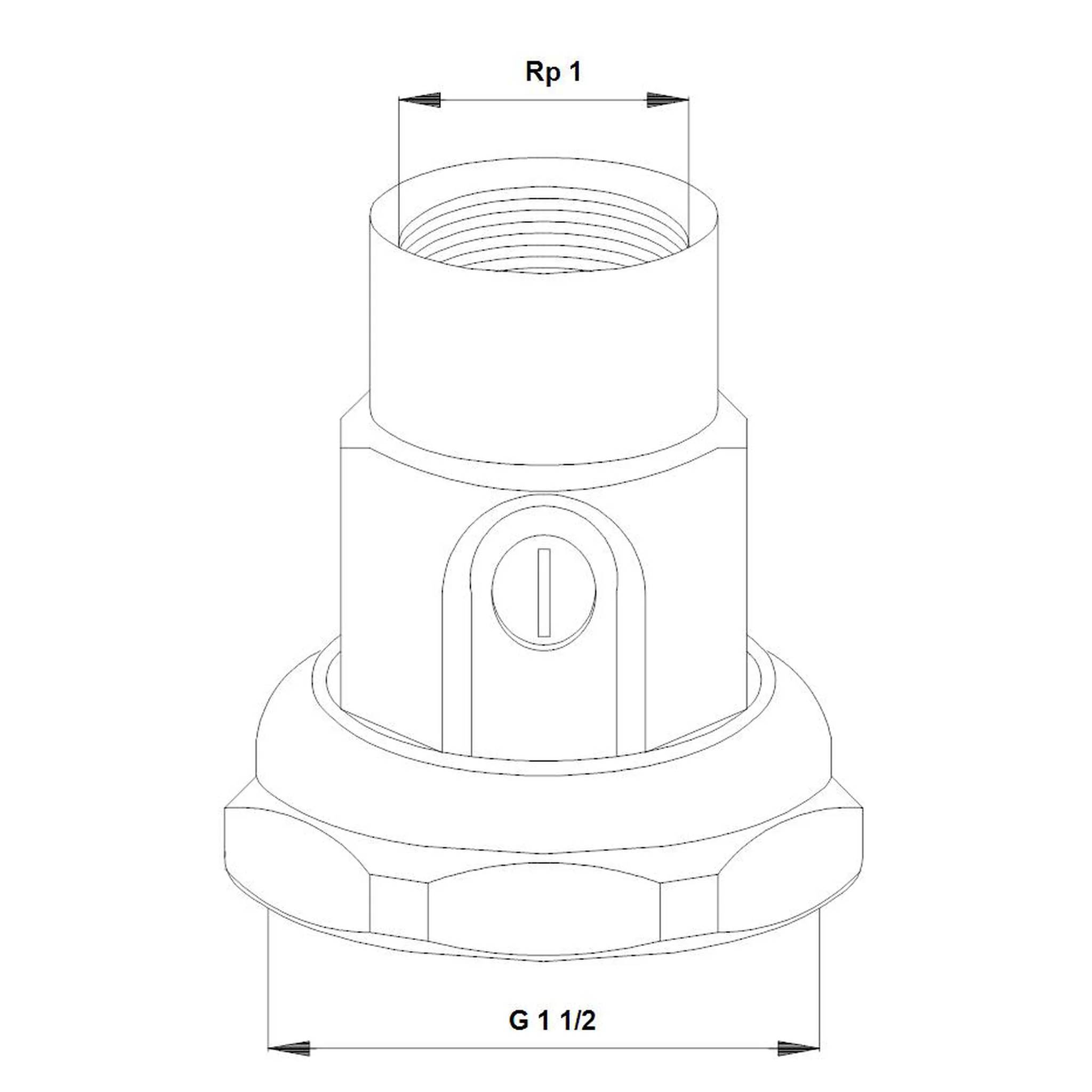 Grundfos Garn.Grundfos Kugelventile 1 Zoll Kpl. 519806, 1 Stk.
