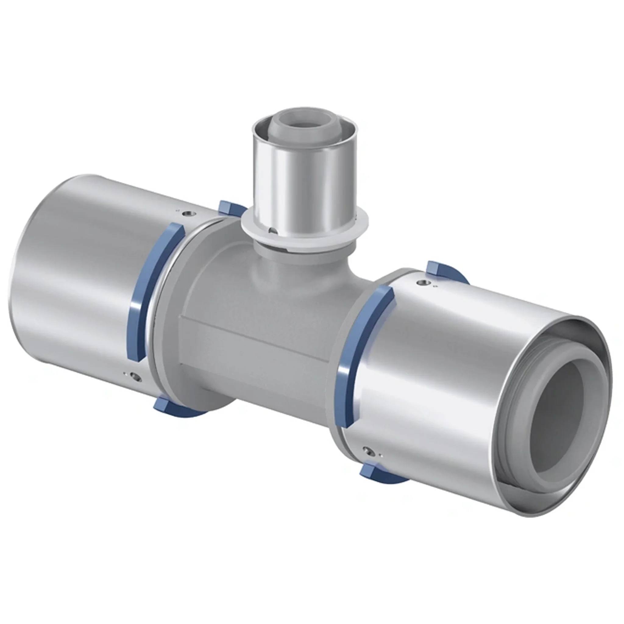 UPONOR S-Press, Verbund, T-Stück, reduziert, PPSU, 50-40-50, 1 Stk.