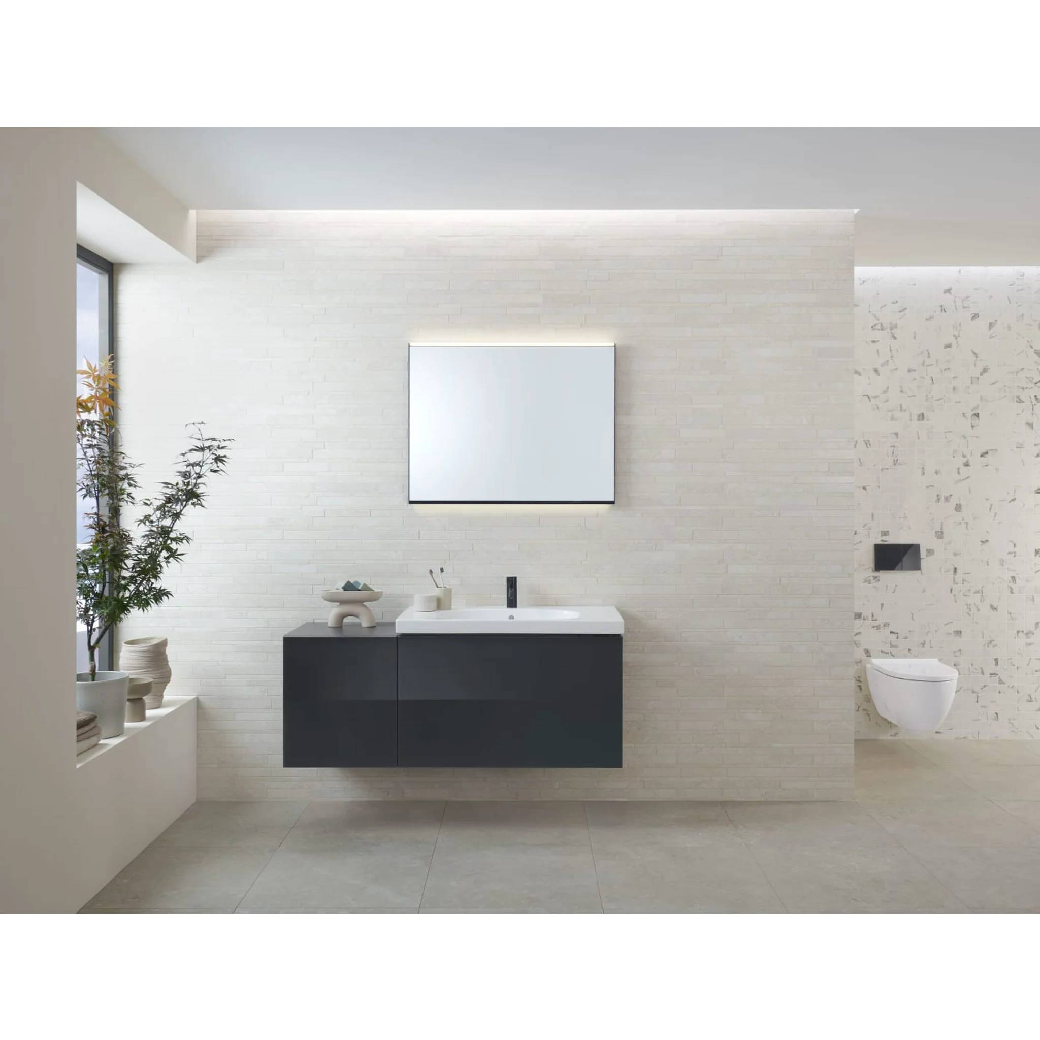 Geberit Acanto Set WWC-T TurboFlush weiß KT, geschl.Form, EFF3, mit Sitz, 1 Stk.