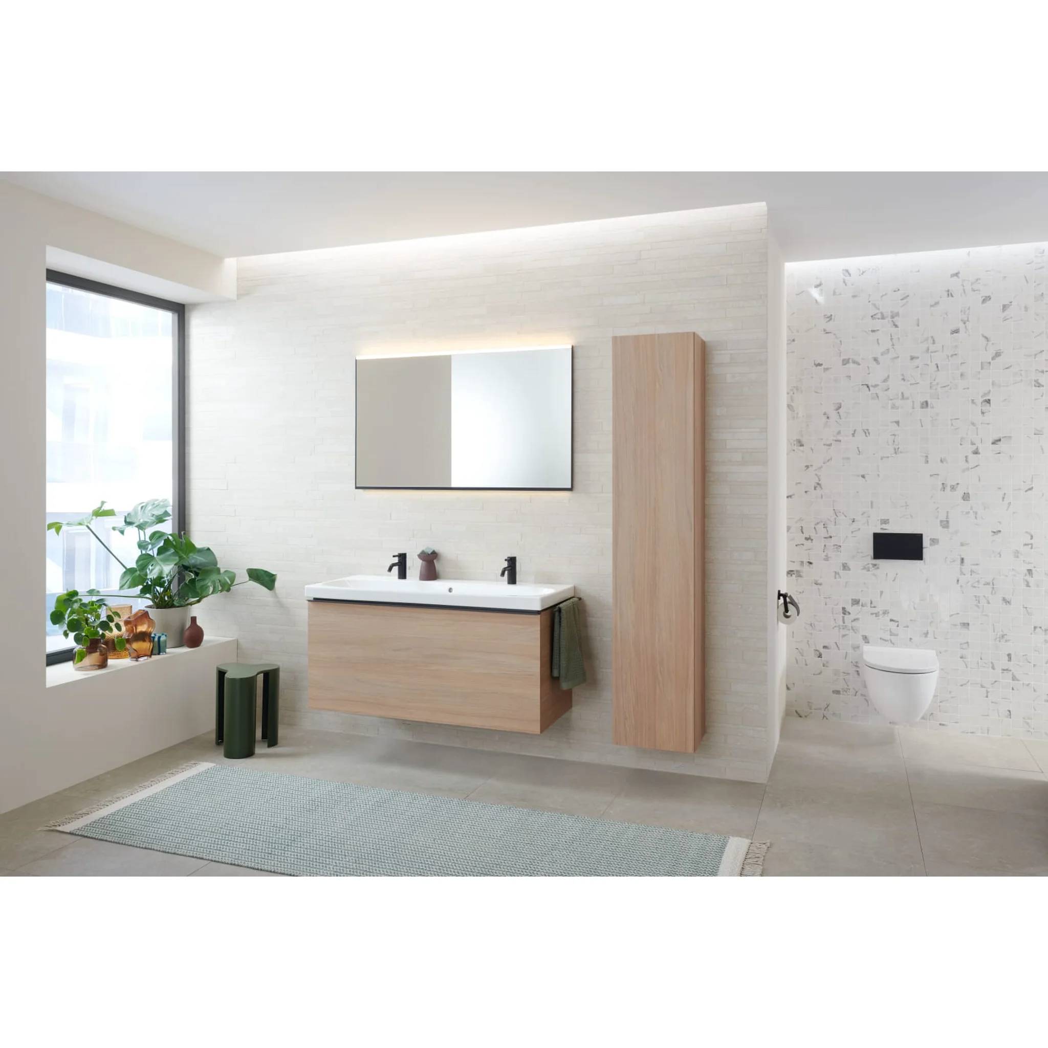 Geberit Acanto Set WWC-T TurboFlush weiß KT, geschl.Form, EFF3, mit Sitz, 1 Stk.