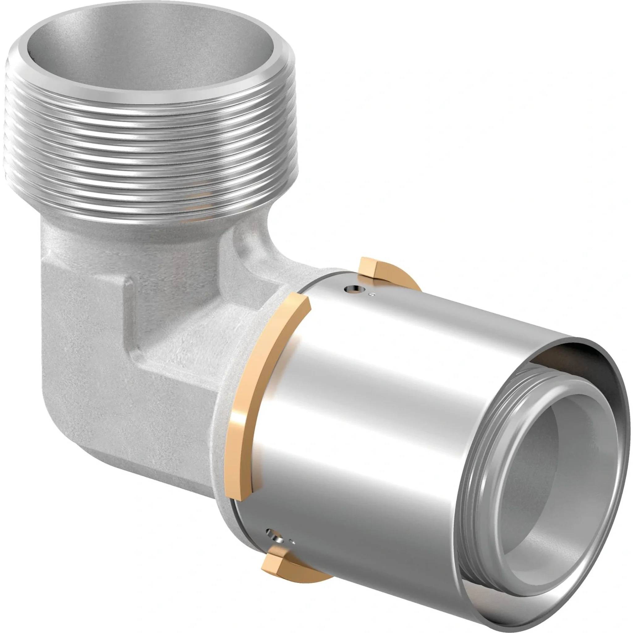 UPONOR S-Press, Winkelnippel, 40-R1, 1/4"MT, 1 Stk.