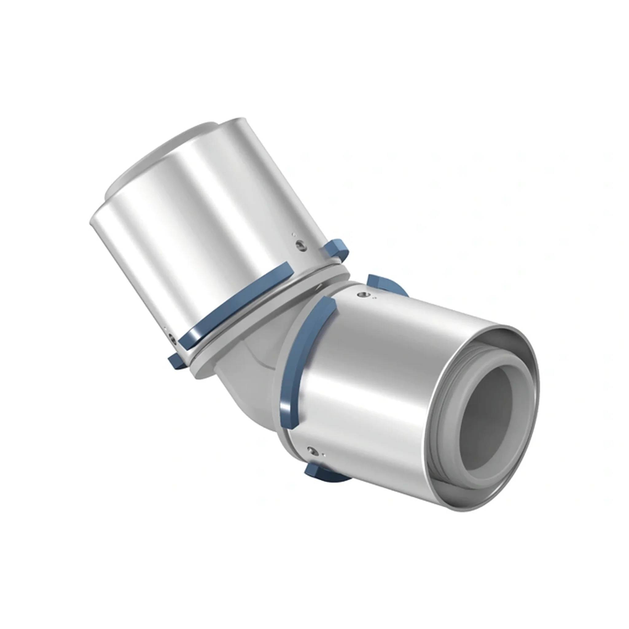 UPONOR S-Press Verbund, Winkel 45°, PPSU, 50-50, 1 Stk.
