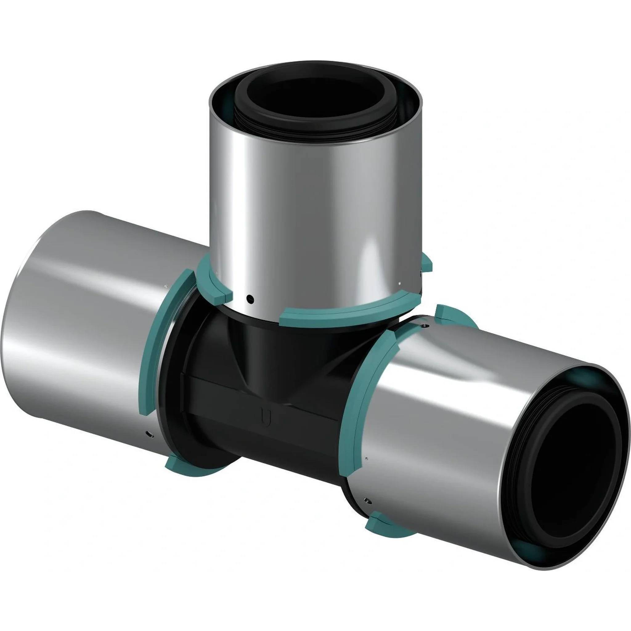 UPONOR S-Press, Verbund-T-Stück, PPSU, 63-63-63, 1 Stk.