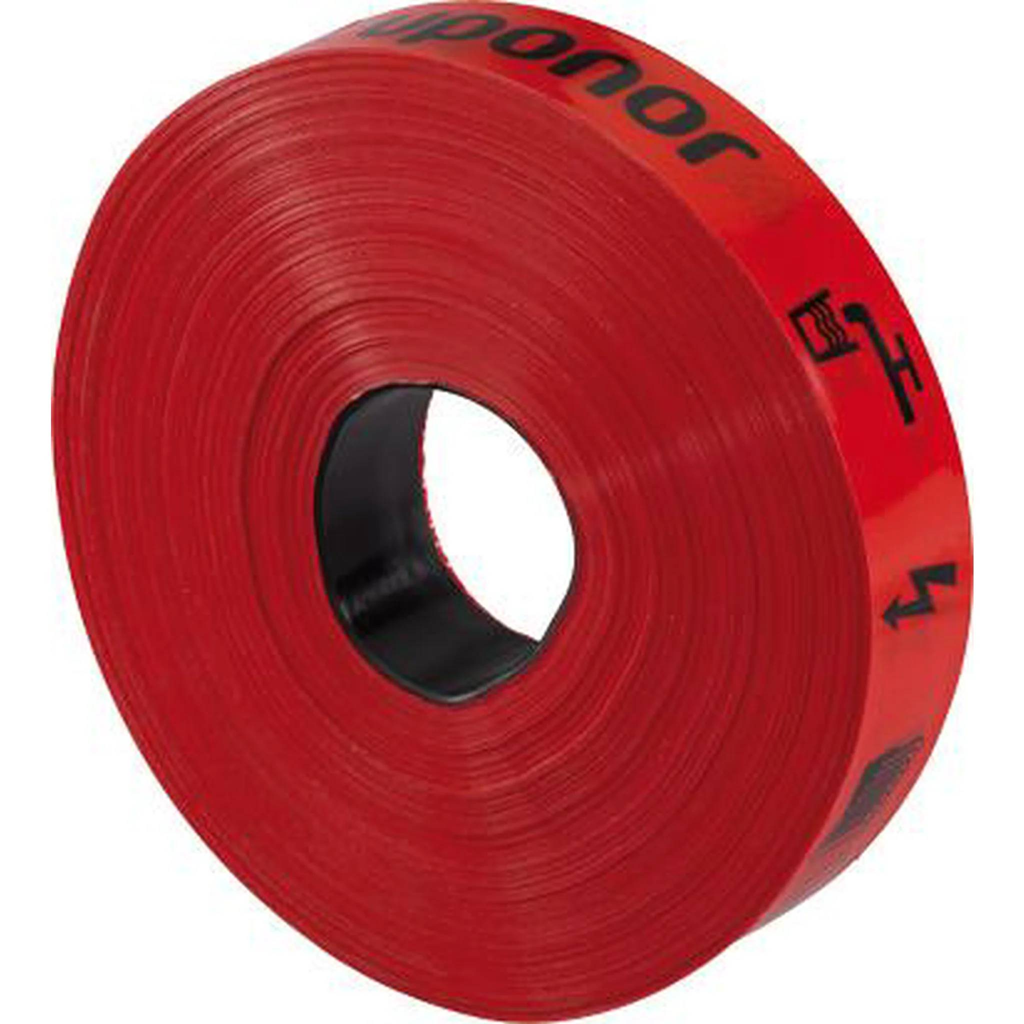 UPONOR Ecoflex Trassenwarnband, rot, 40mm, Rolle mit 250m, 1 Stk.