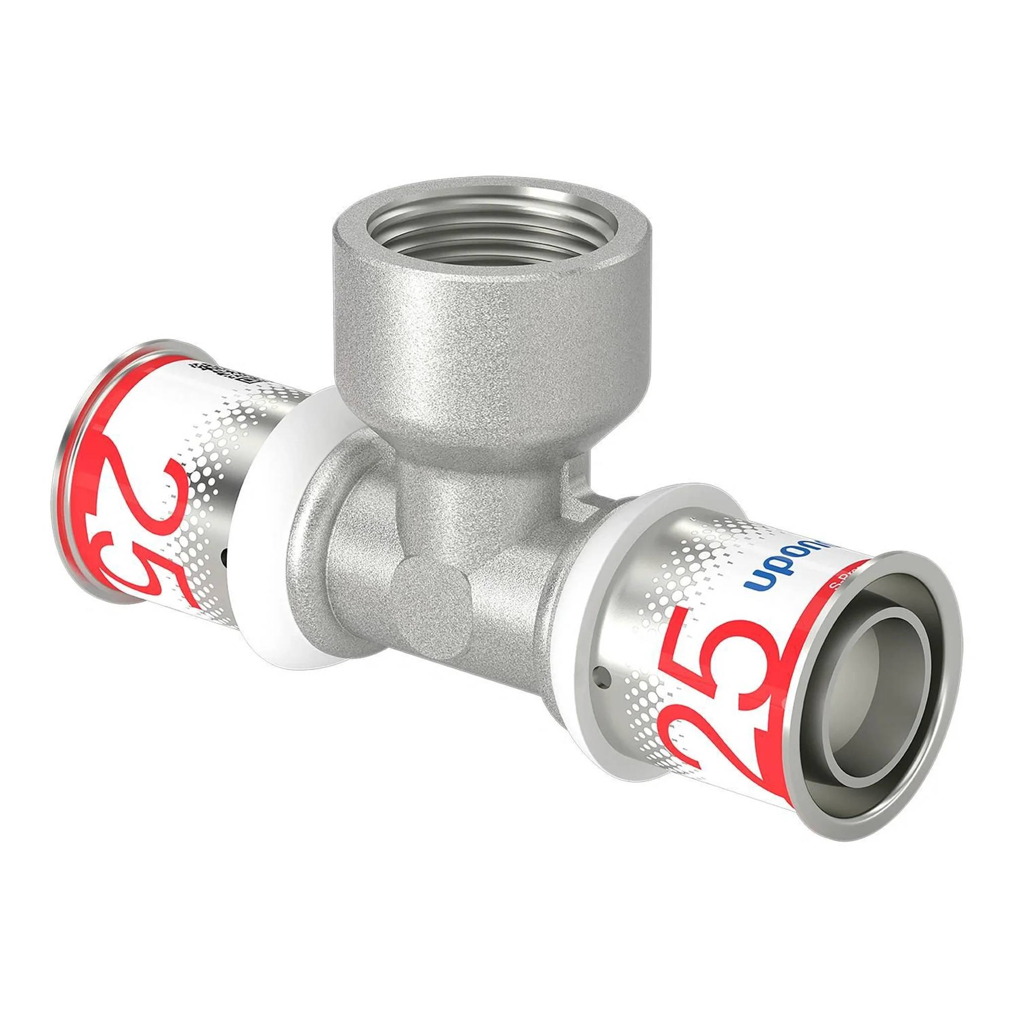 UPONOR S-Press PLUS T-Stück, m. Innengew., 25-Rp3/4"FT-25, 1 Stk.