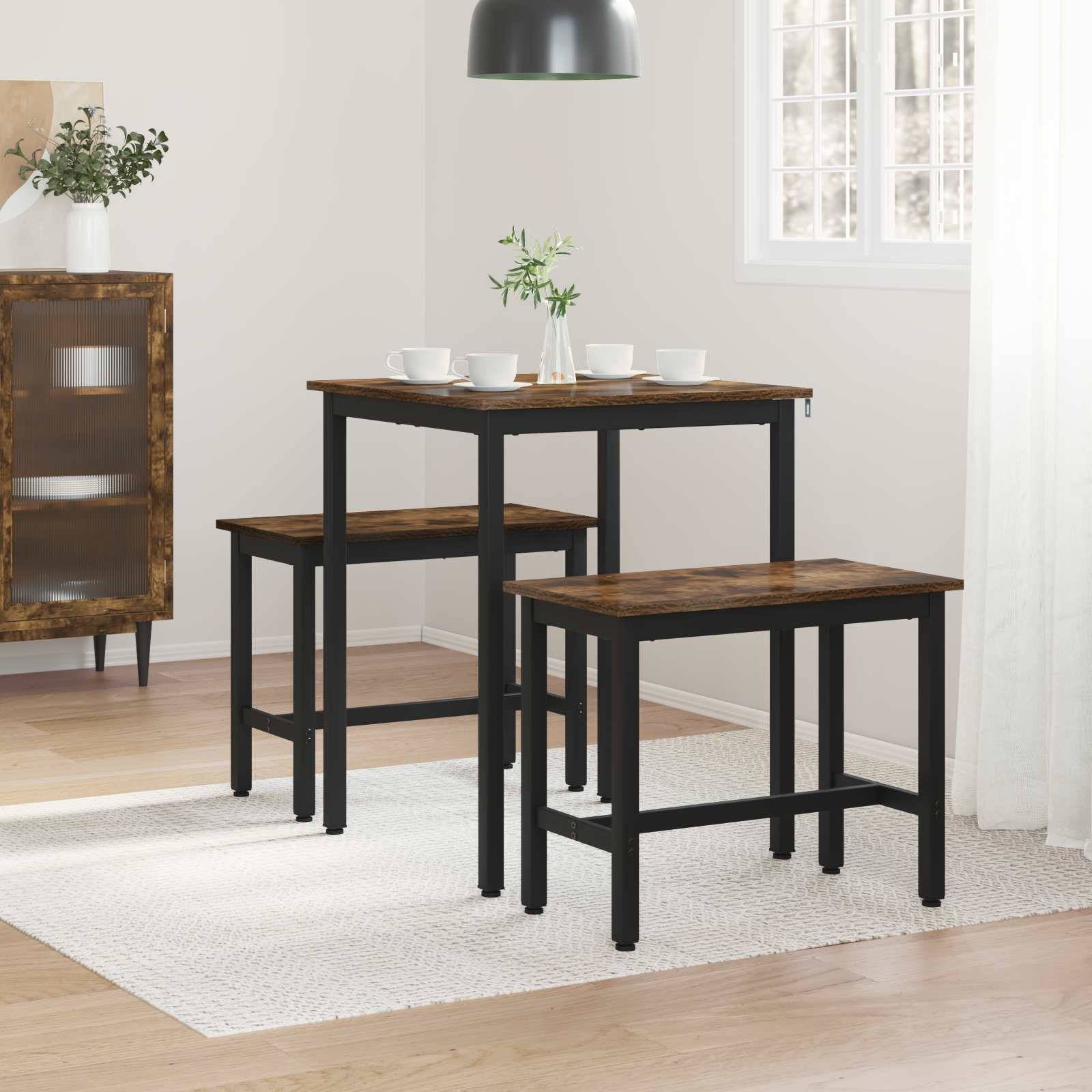 vidaXL Esstische 60 x 60 x 75 cm METALL