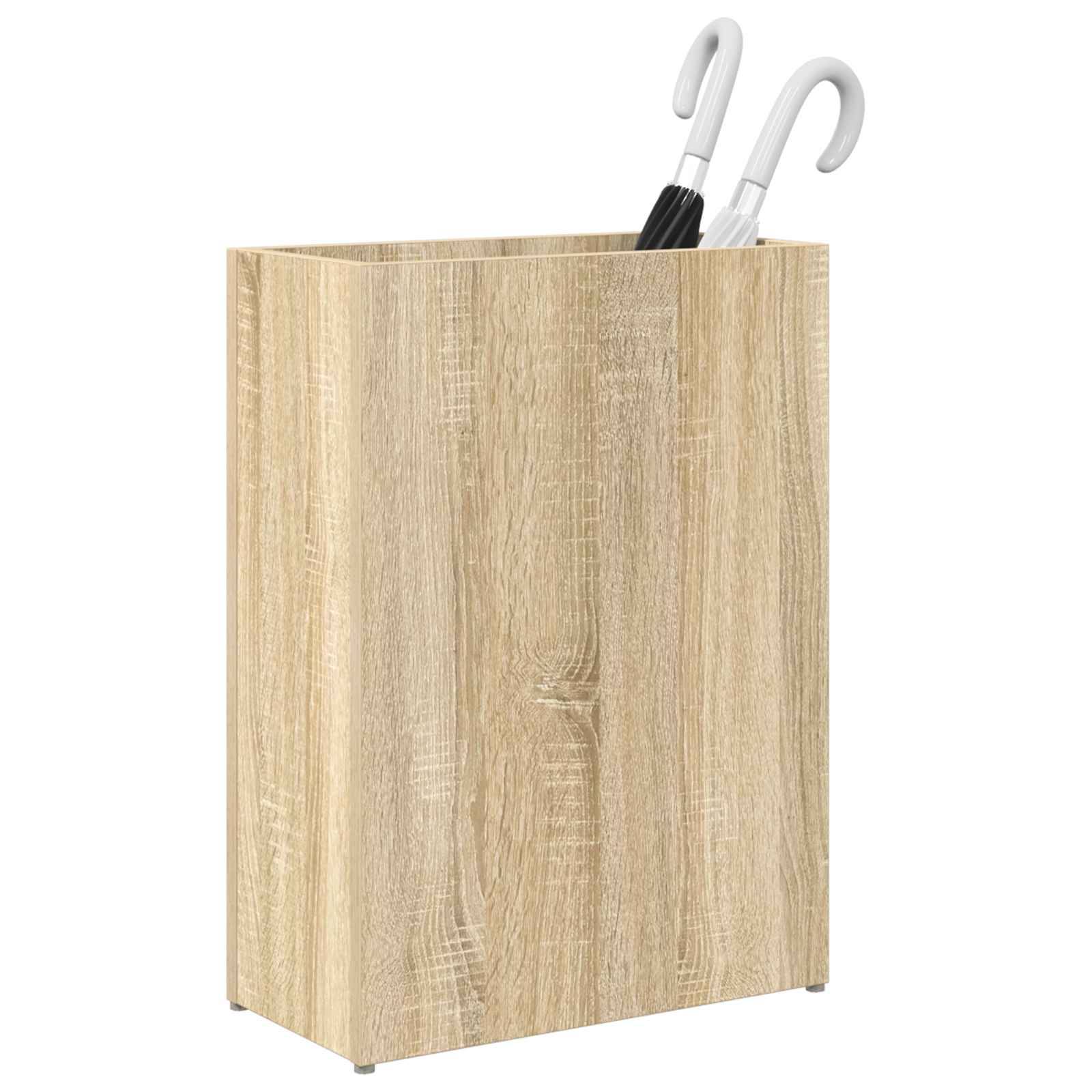 vidaXL Sonnenschirmhalter Sonoma-Eiche 40 x 20 x 55,5 cm Holzwerkstoff