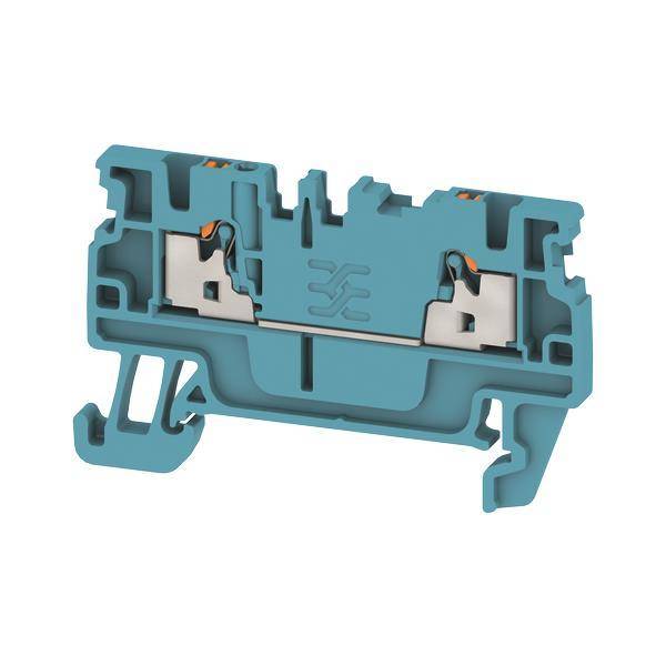 Weidmüller A2C 1.5 BL Durchgangs- Reihenklemme PUSH IN 1,5qmm 1552820000 (Inhalt 100 Stück)