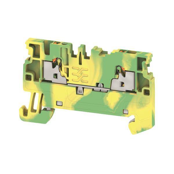 Weidmüller A2C 1.5 PE Schutzleiterklemme grün-gelb 2Anschlüsse 1,5qmm 1552680000 (Inhalt 50