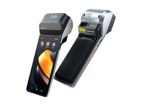 Sunmi V3 - 6.75" Display Android 13 GMS Bondrucker+ Labeldrucker microSD Slot - Datenerfassungsgerät - Bluetooth