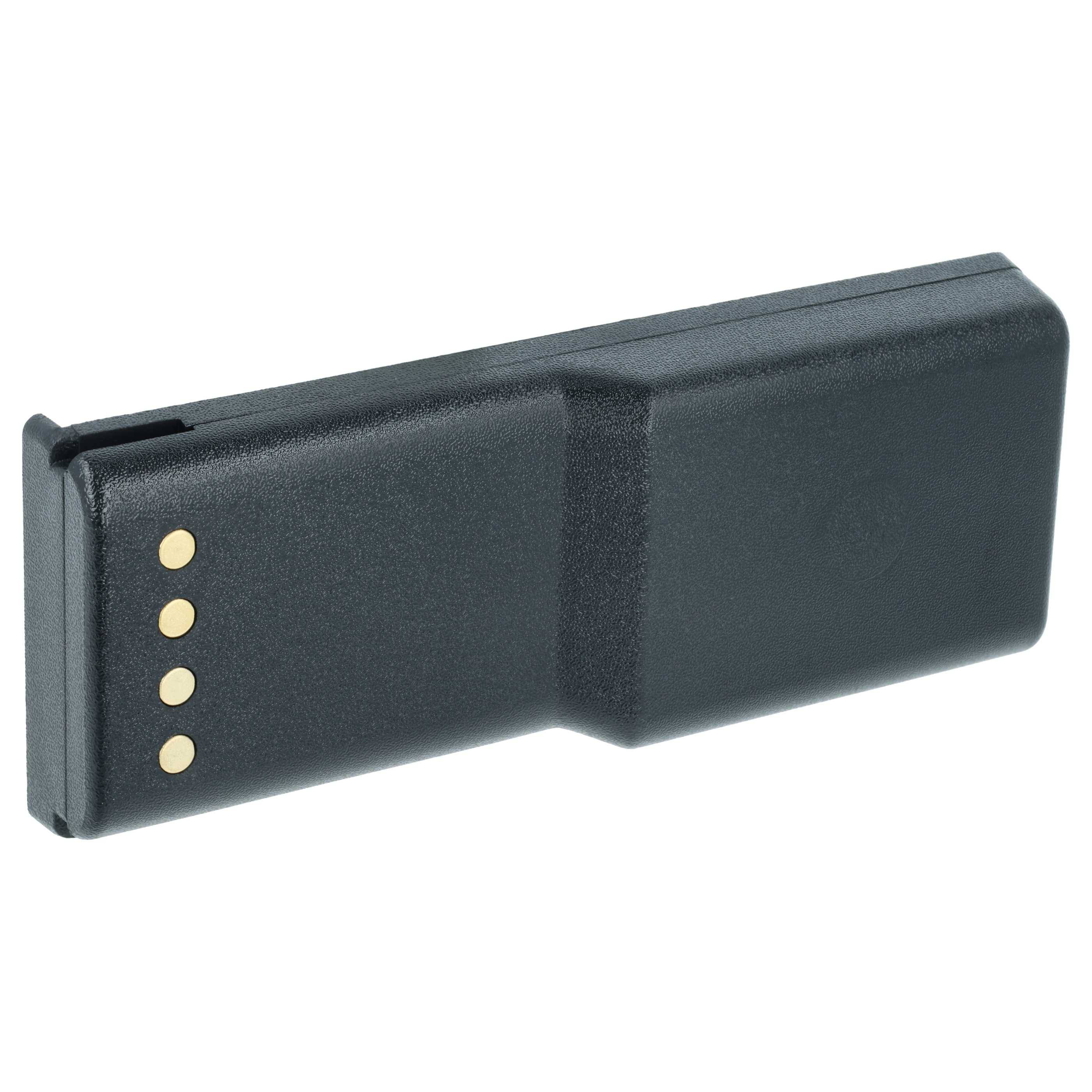 vhbw 2x Akku Ersatz für Motorola HNN8148C, HNN8148, HNN8148A, HNN8148B für Funkgerät, Walkie Talkie (1800 mAh, 7,5 V, NiMH)